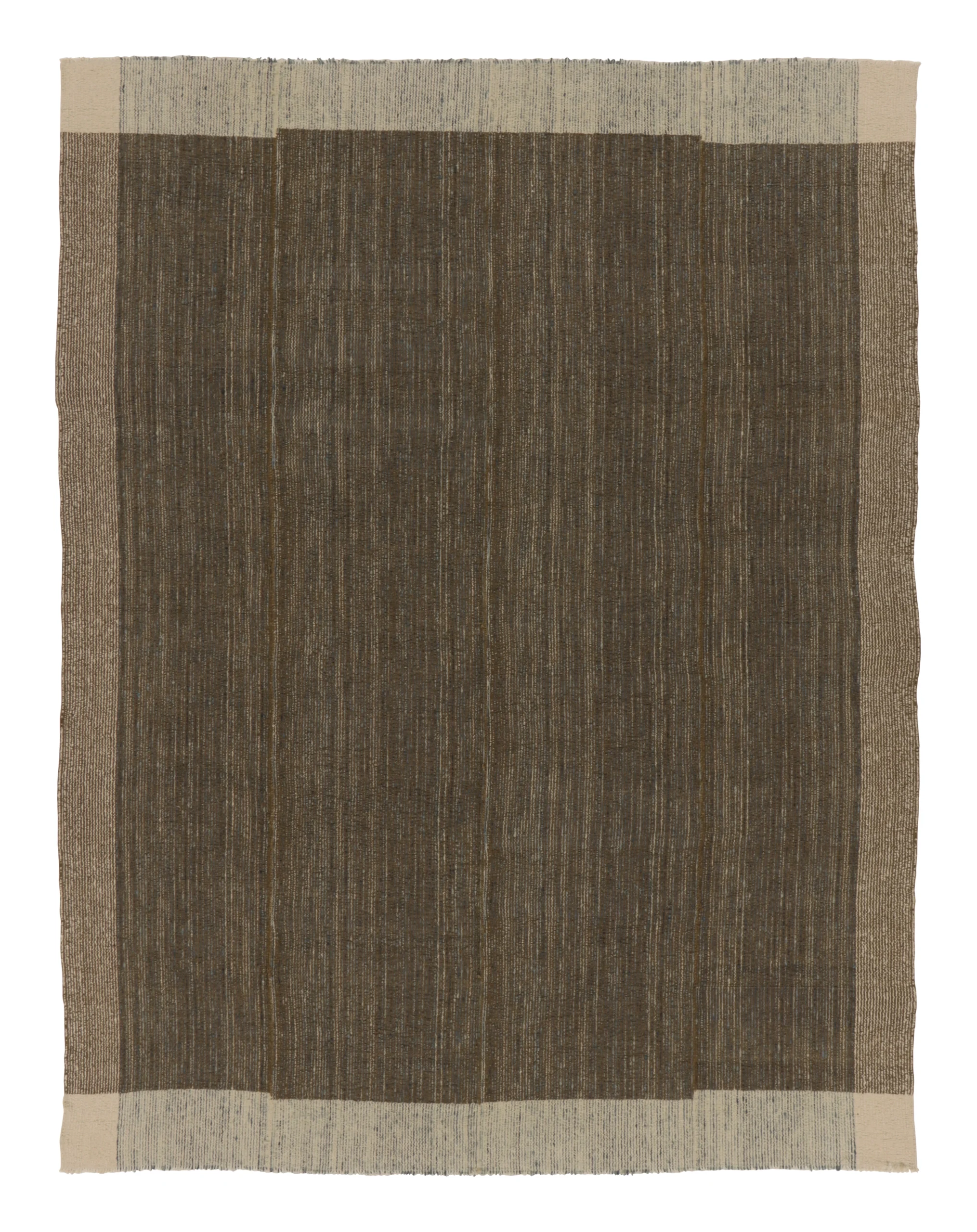 Contemporary Flatweave Custom Rug