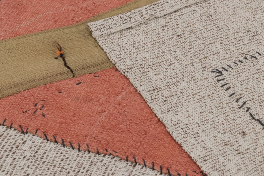 Vintage Turkish Patchwork Tapestry
