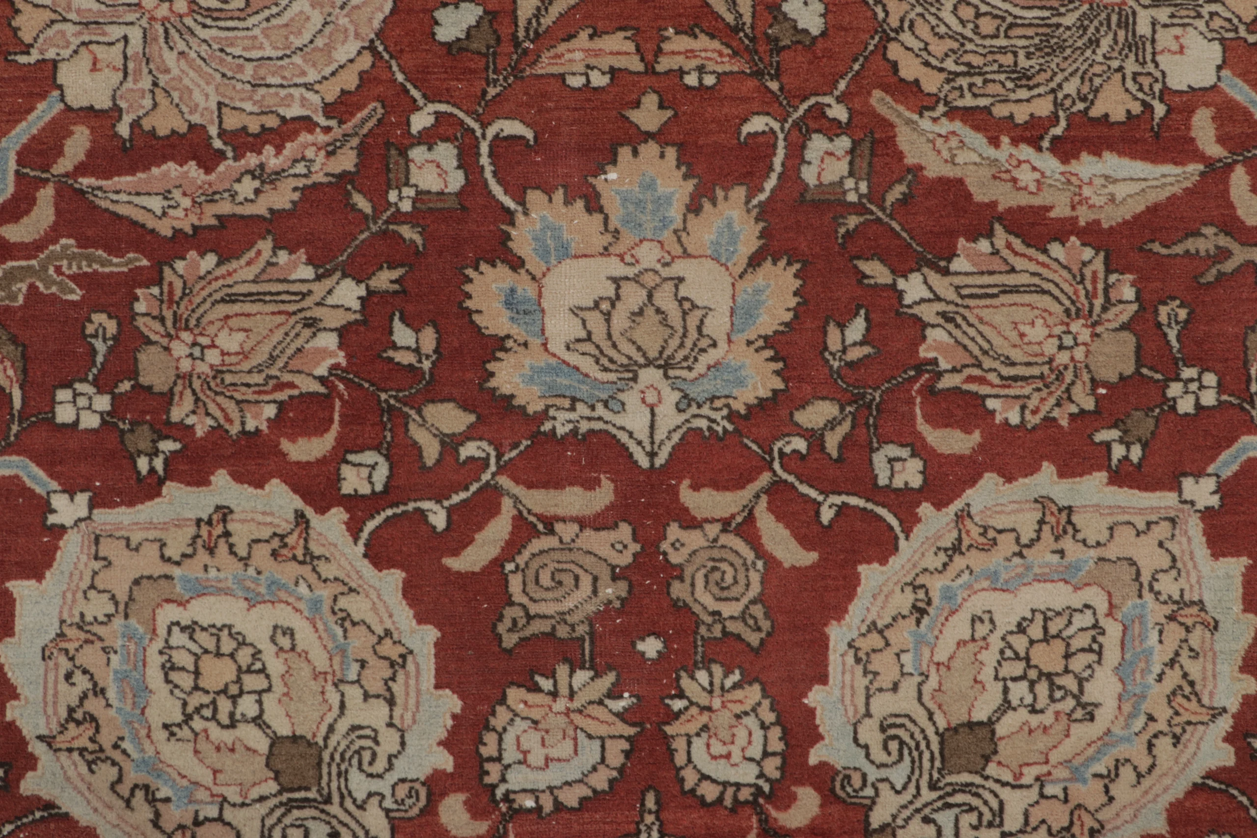 Oversized Antique Persian Tabriz Rug