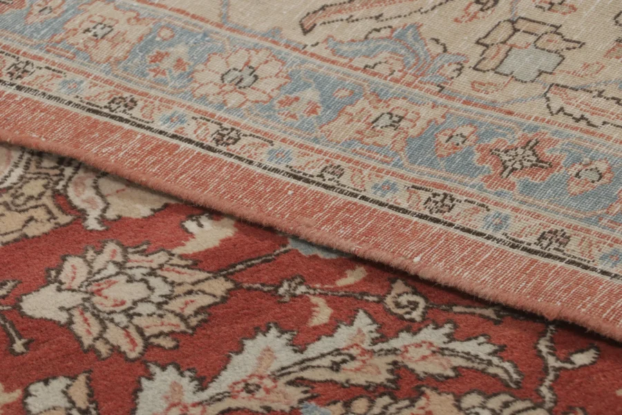 Oversized Antique Persian Tabriz Rug