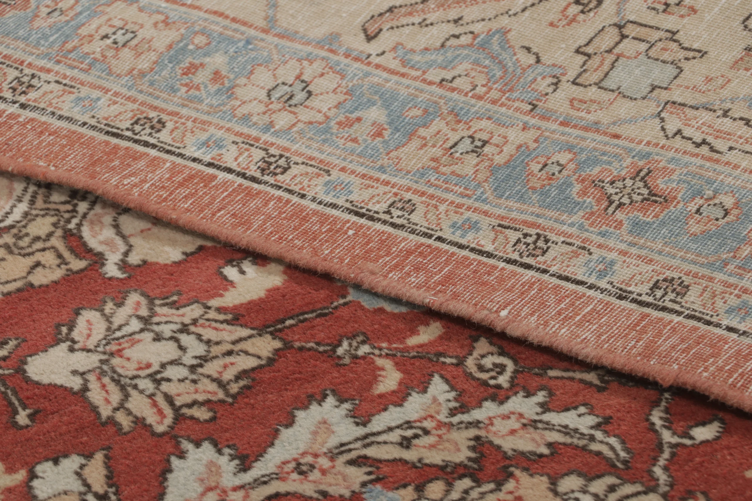 Oversized Antique Persian Tabriz Rug