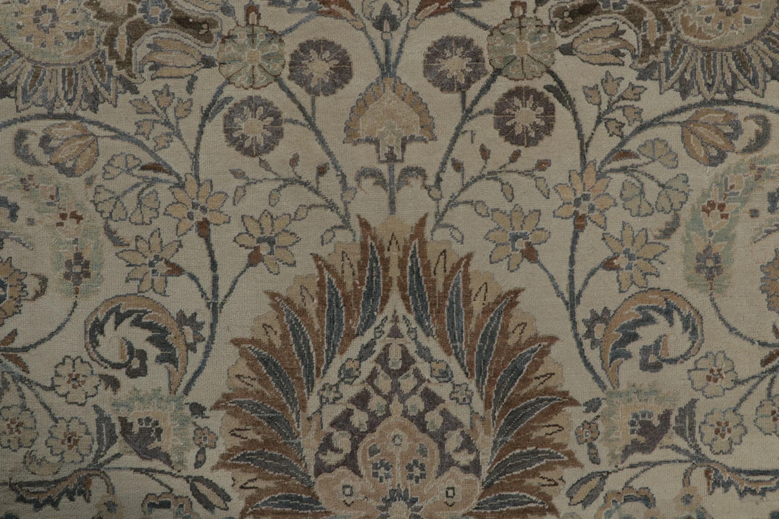Oversized Antique Persian Mashad Rug