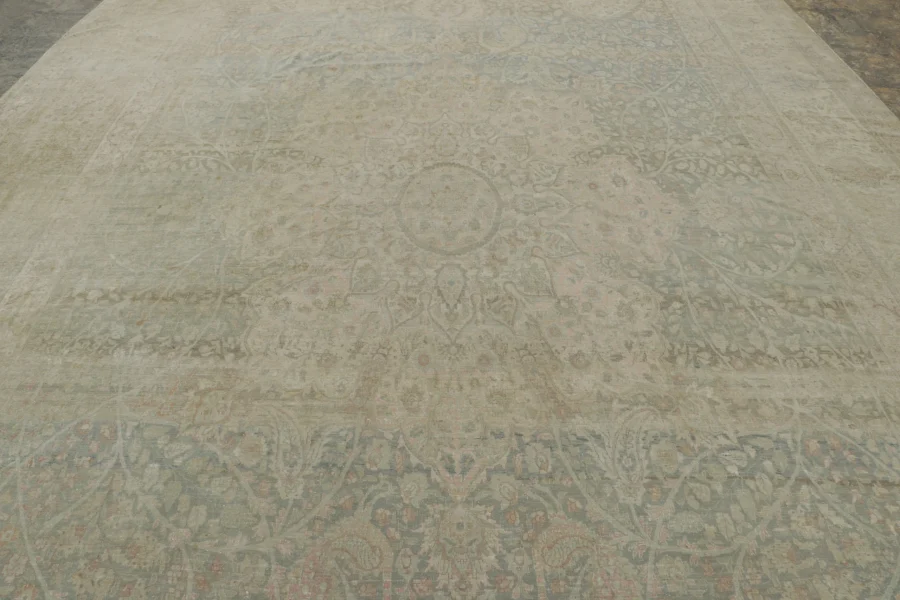Oversized Antique Persian Tabriz Rug