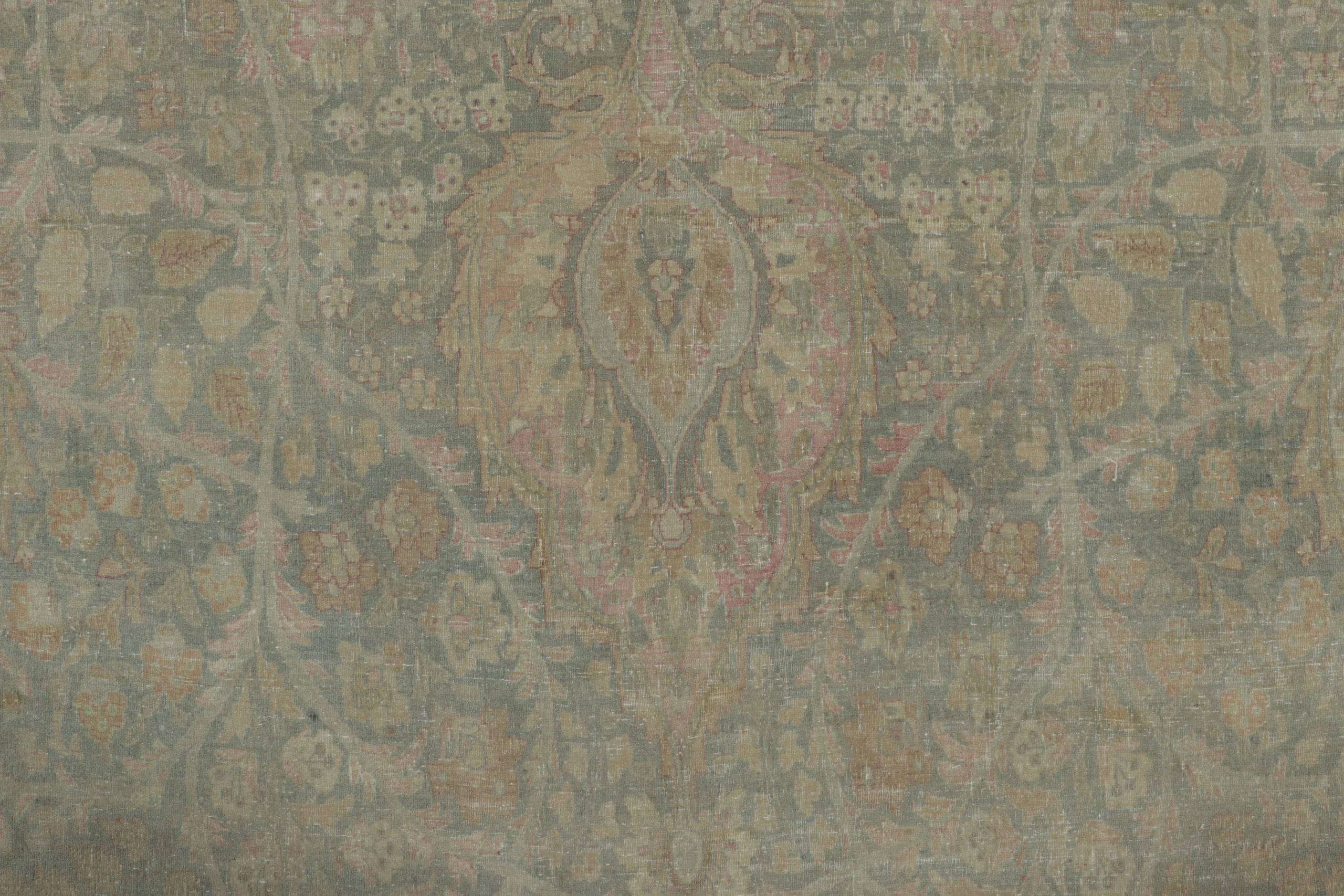 Oversized Antique Persian Tabriz Rug