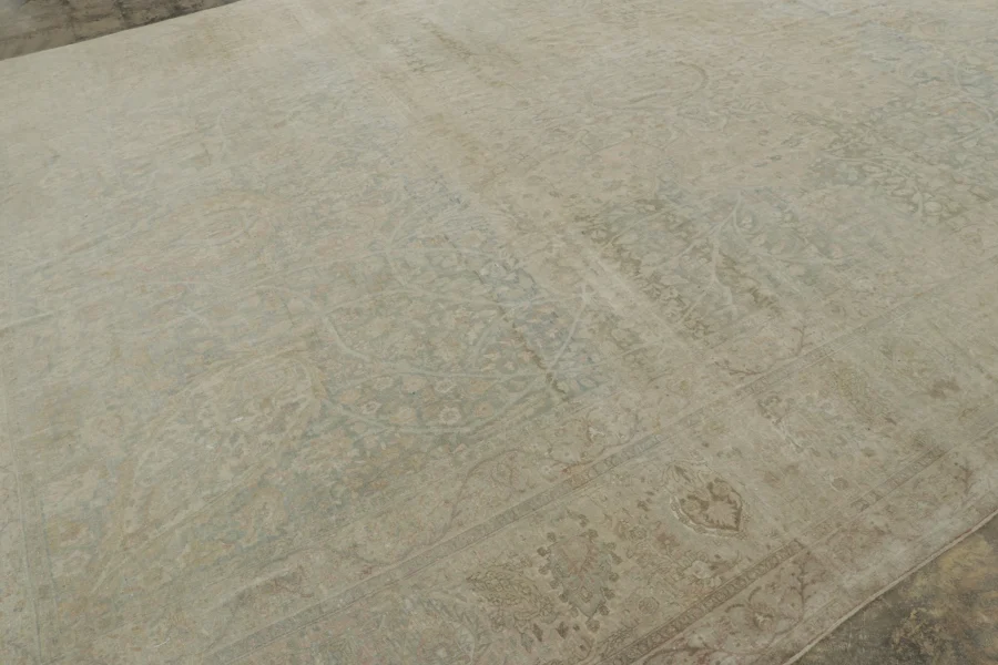 Oversized Antique Persian Tabriz Rug
