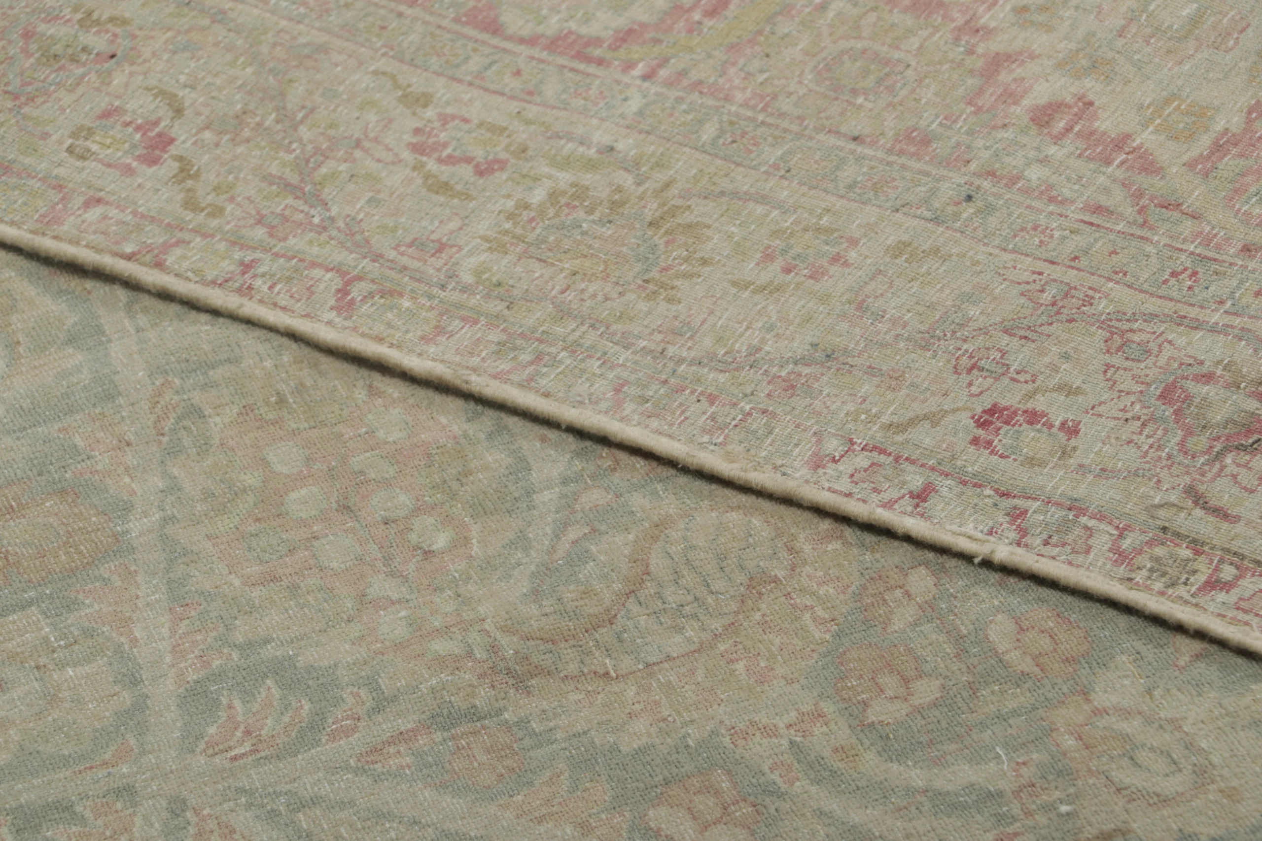 Oversized Antique Persian Tabriz Rug