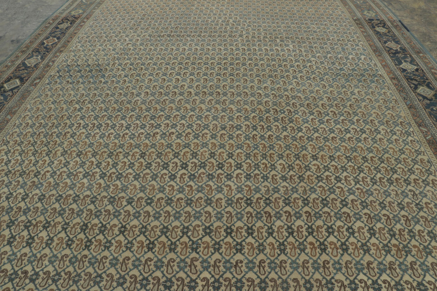 Oversized Antique Persian Bibikabad Rug