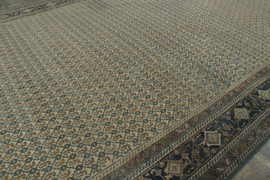 Oversized Antique Persian Bibikabad Rug