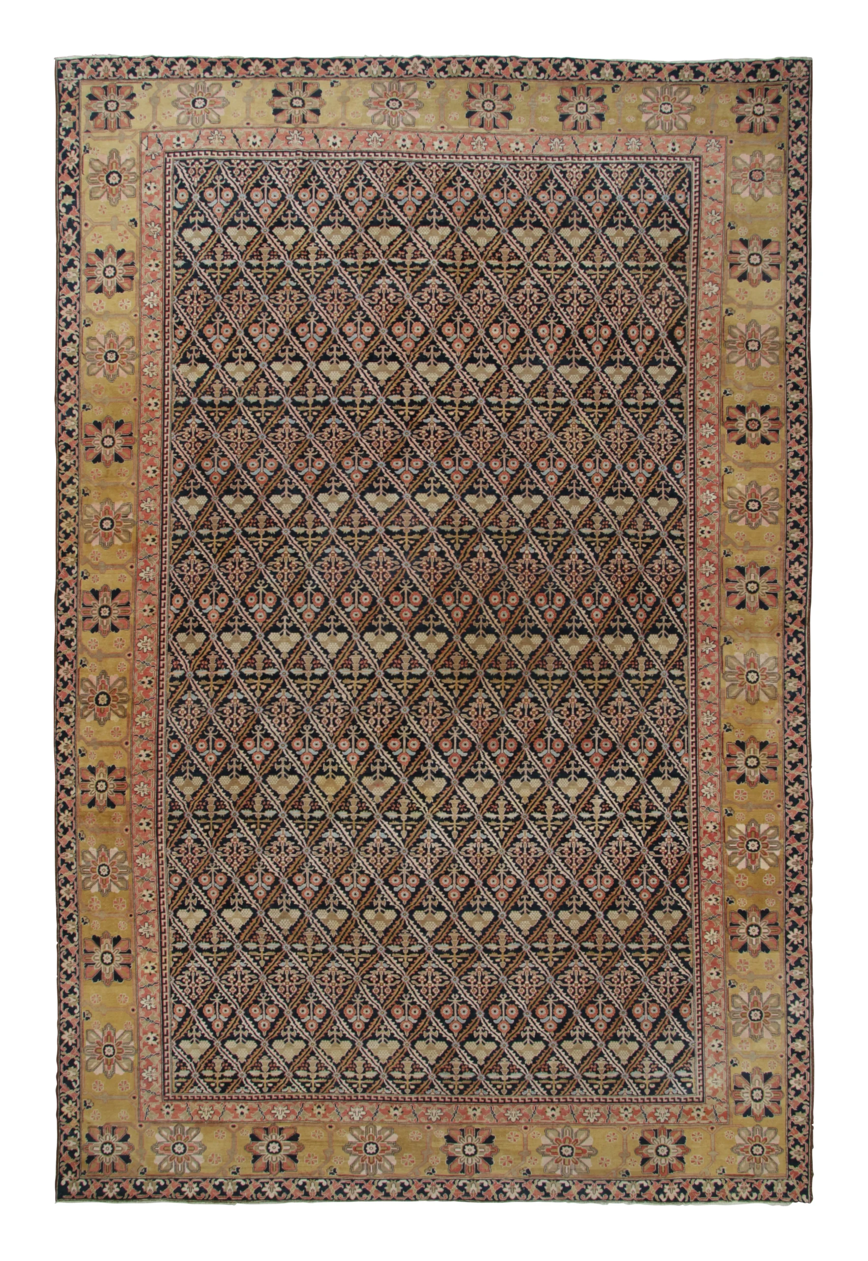 Oversized Vintage Joshagan Persian Rug