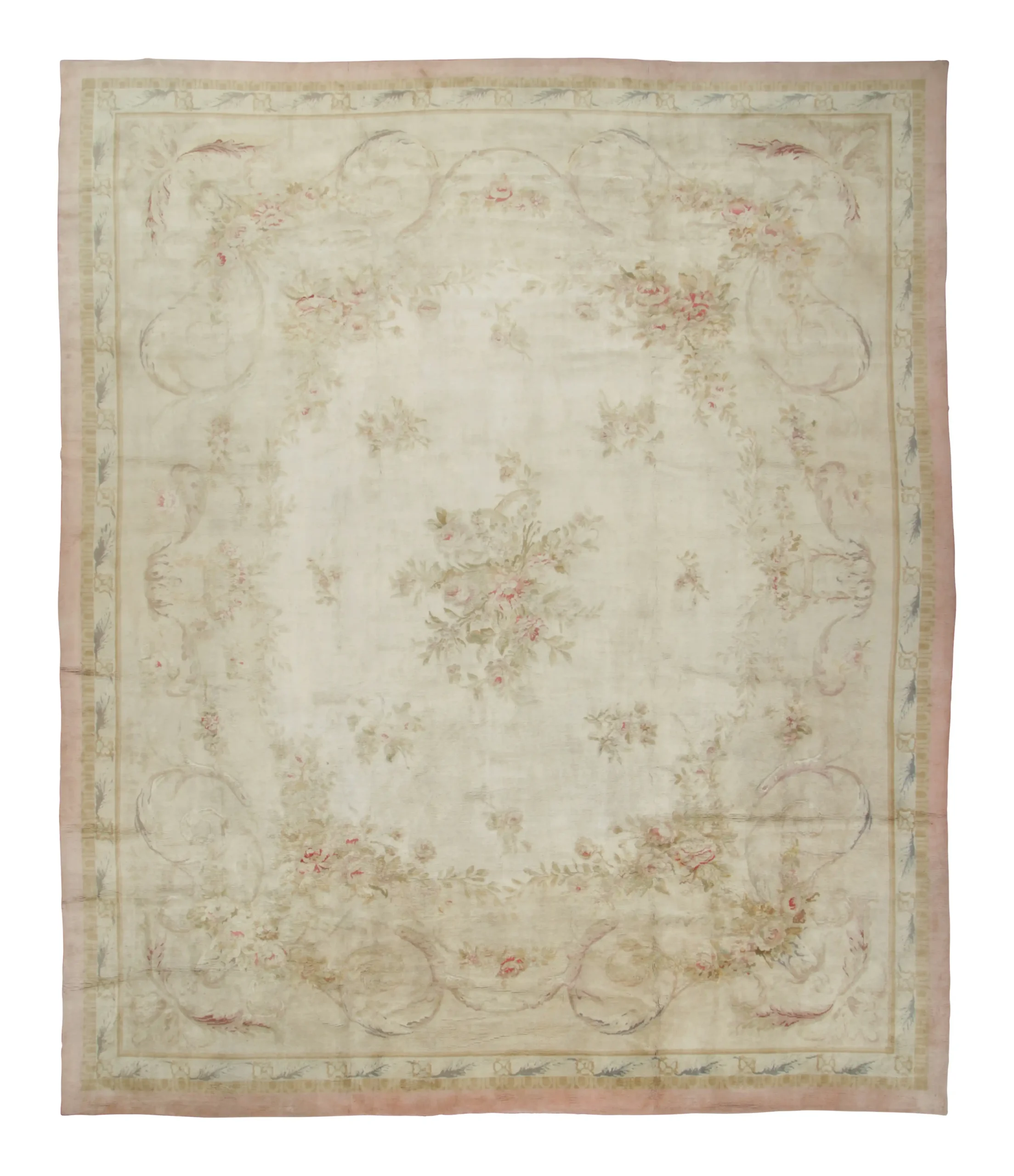 Oversized Antique Savonnerie Rug