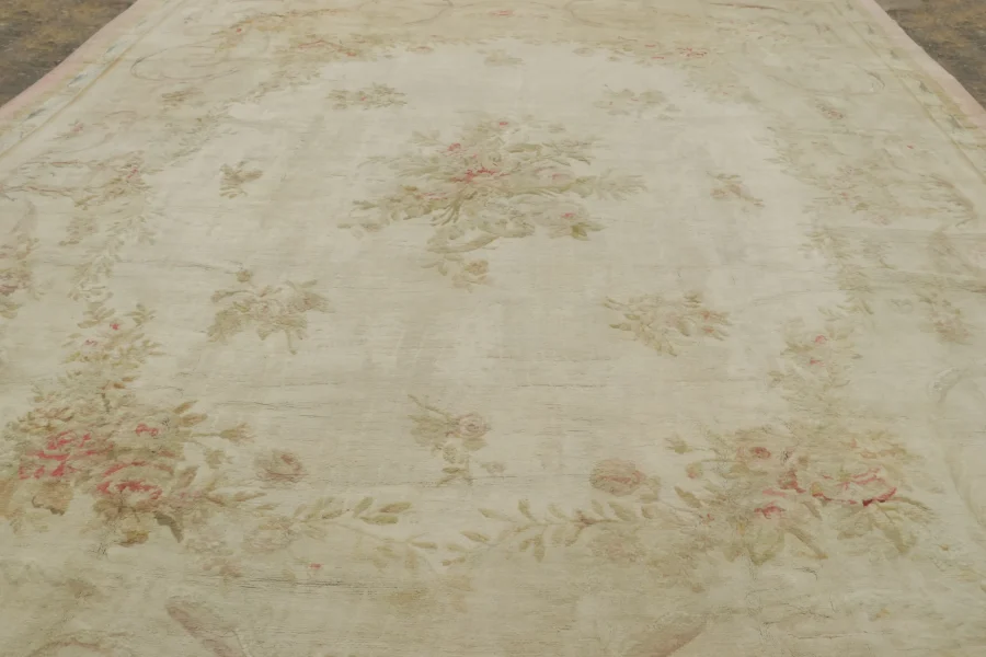 Oversized Antique Savonnerie Rug