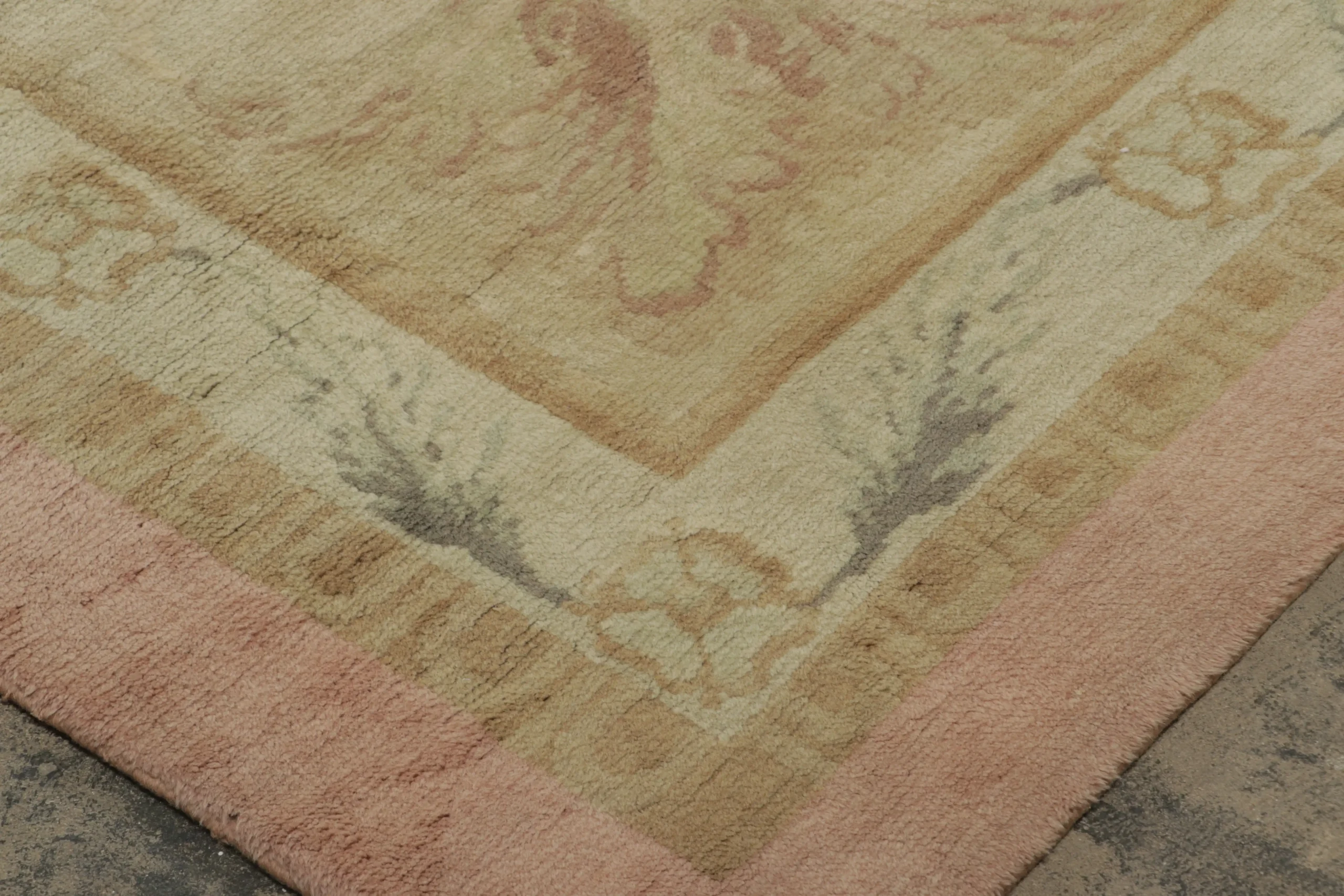 Oversized Antique Savonnerie Rug