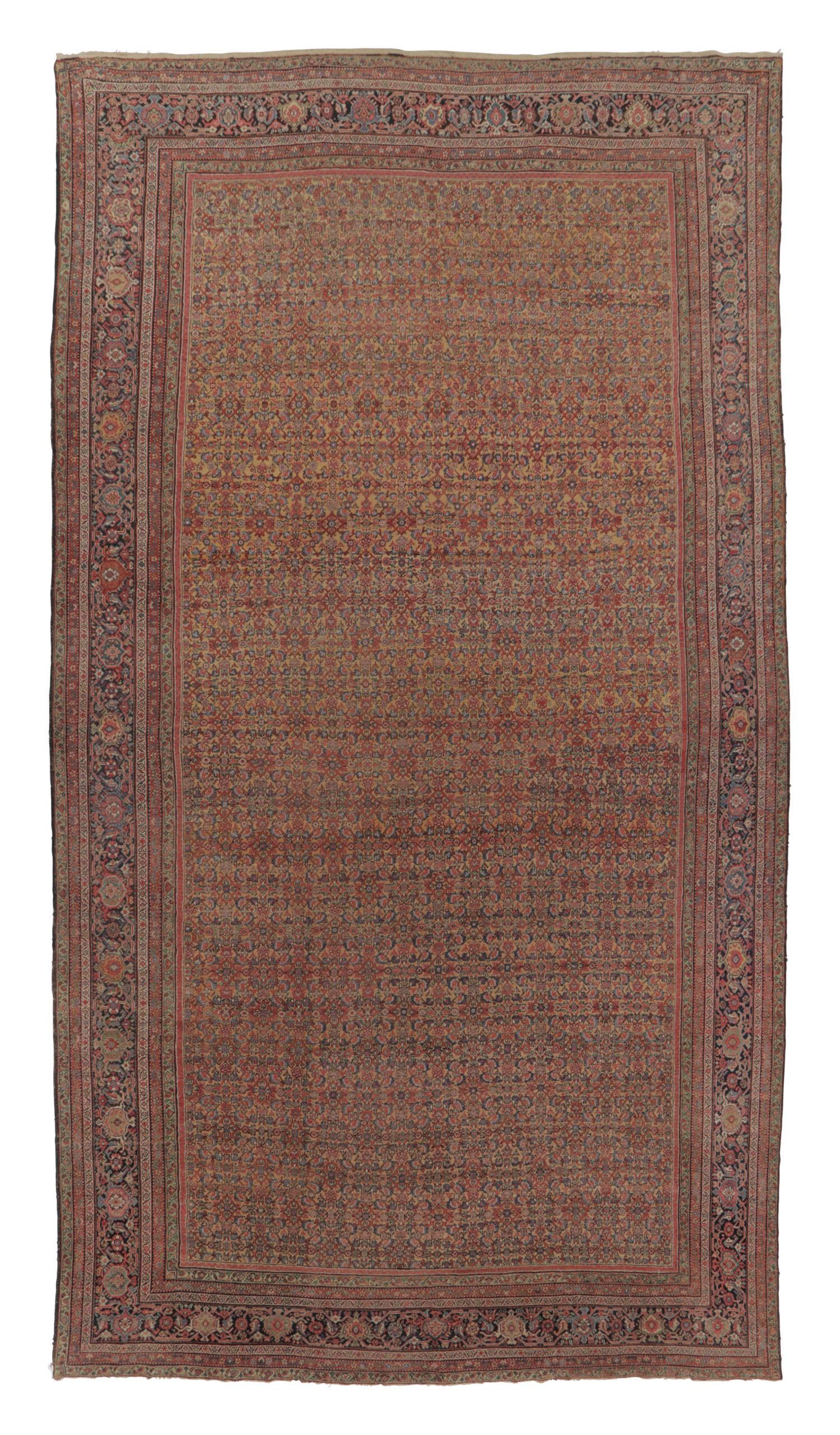 Oversized Antique Persian Sultanabad Rug