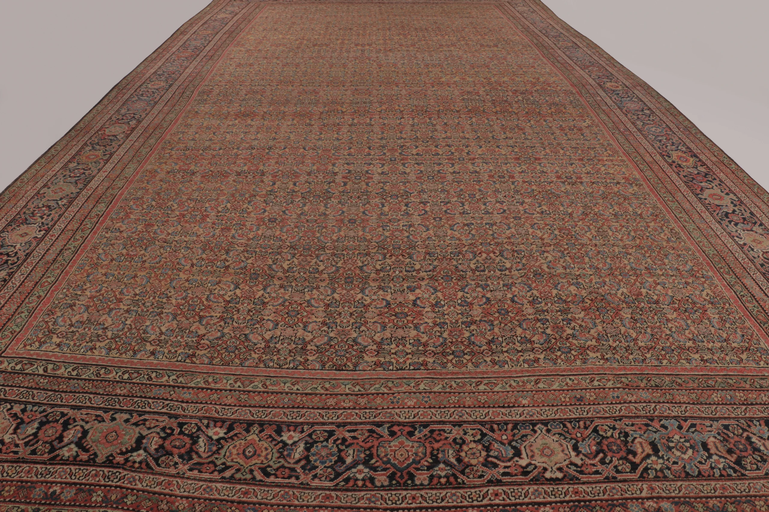 Oversized Antique Persian Sultanabad Rug