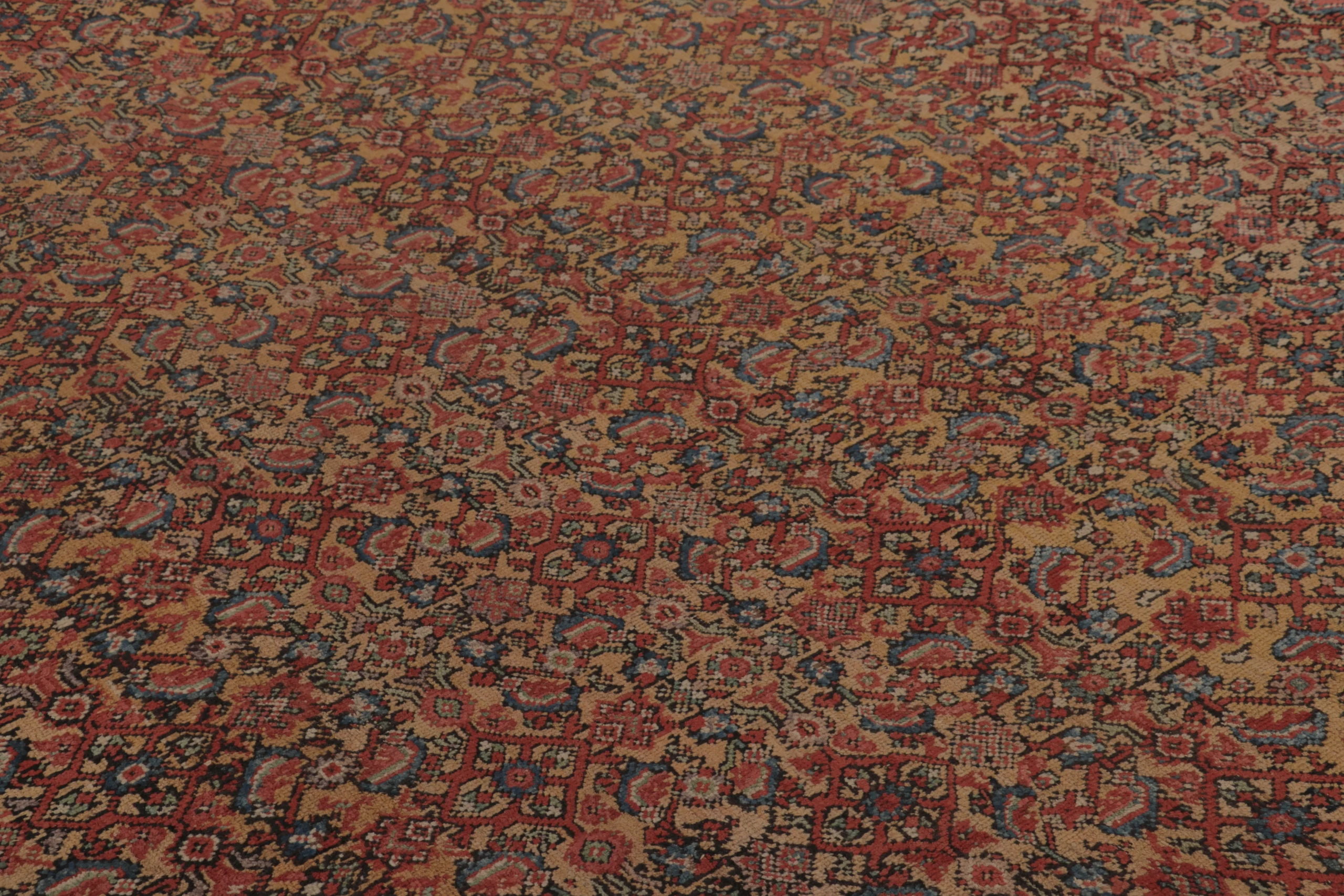 Oversized Antique Persian Sultanabad Rug