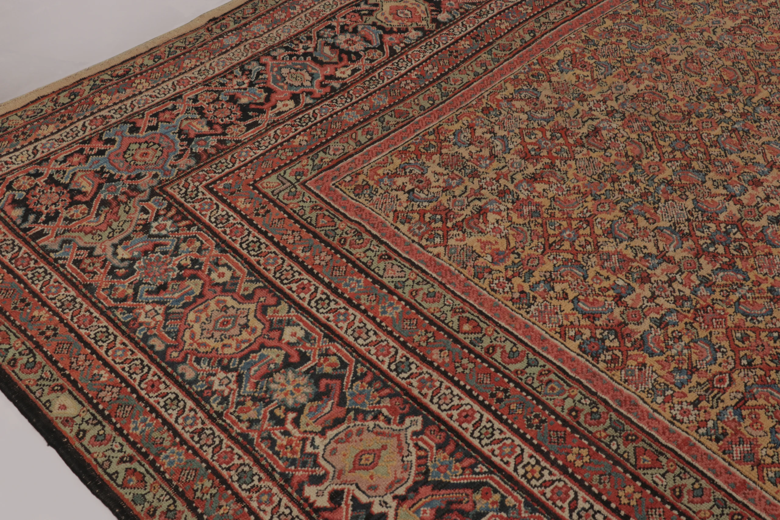 Oversized Antique Persian Sultanabad Rug