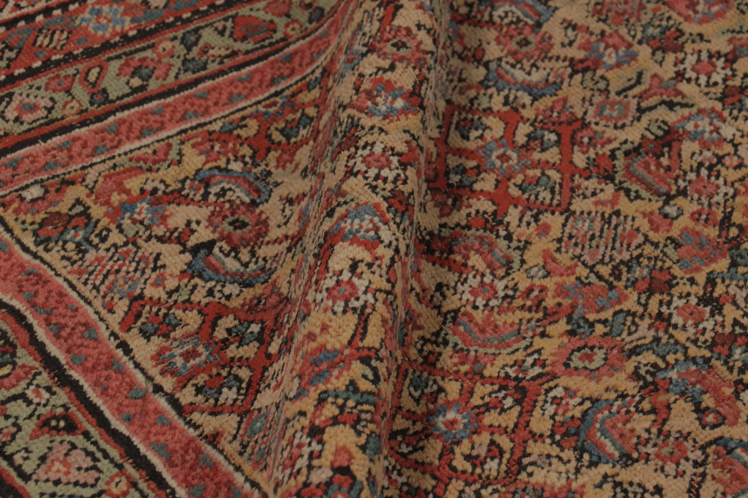 Oversized Antique Persian Sultanabad Rug