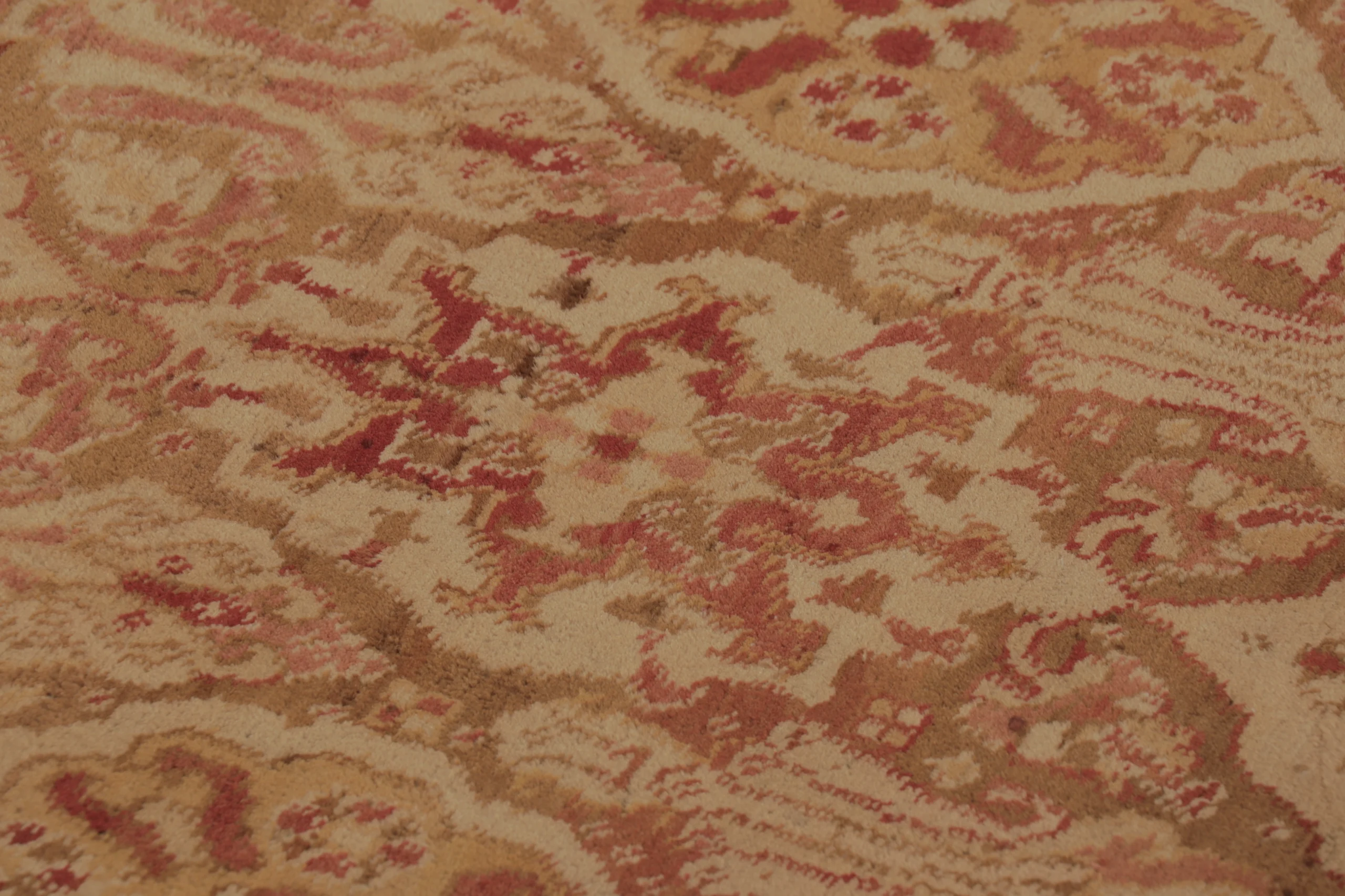 Oversized Antique Agra Floral Rug