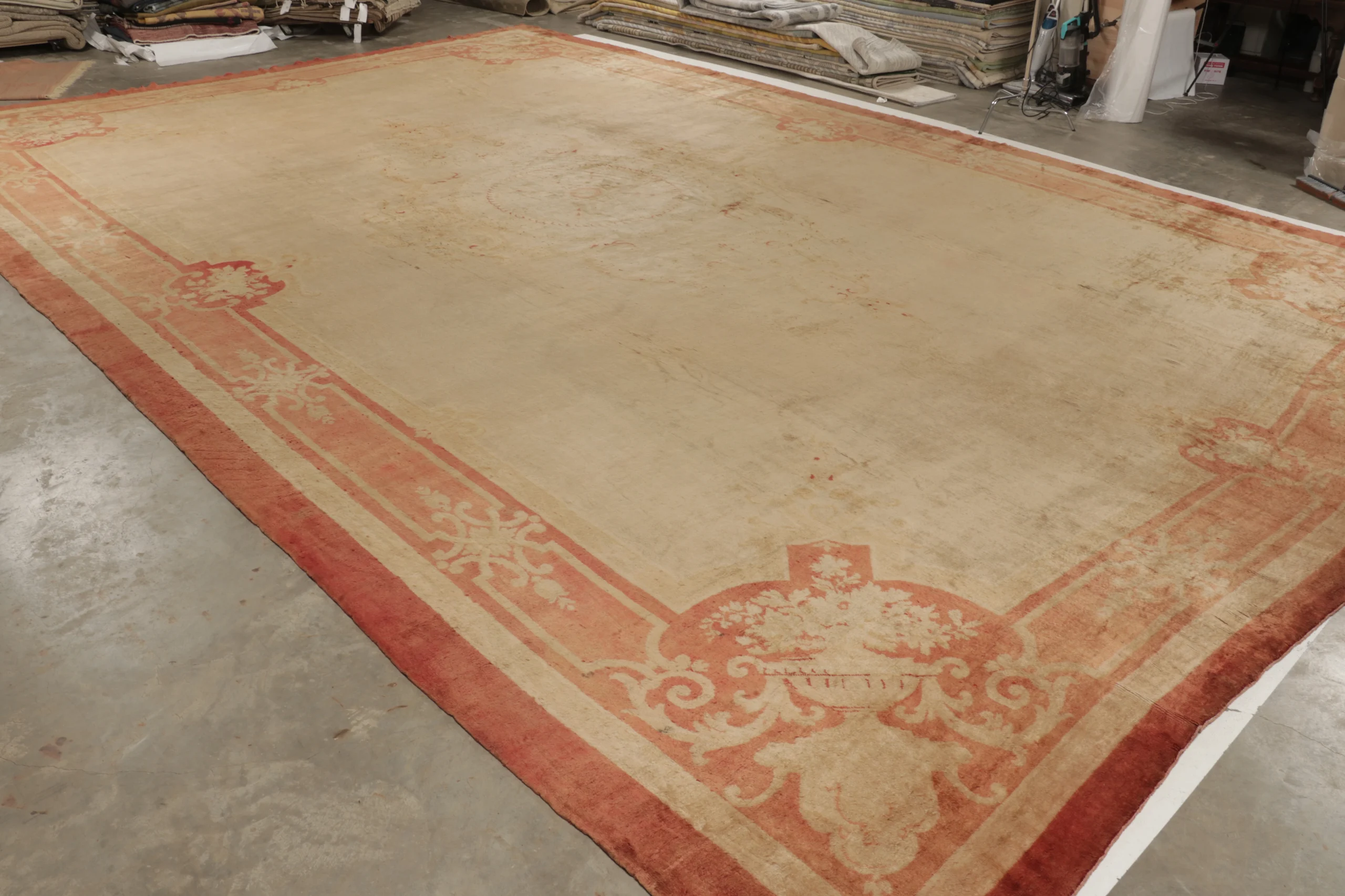 Antique French Savonnerie Rug