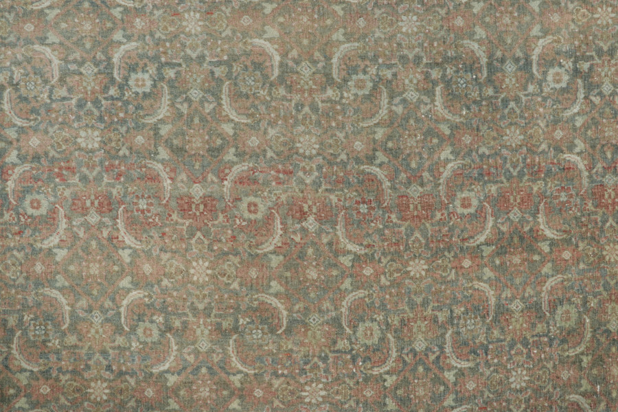 Oversized Antique Persian Mashad Rug