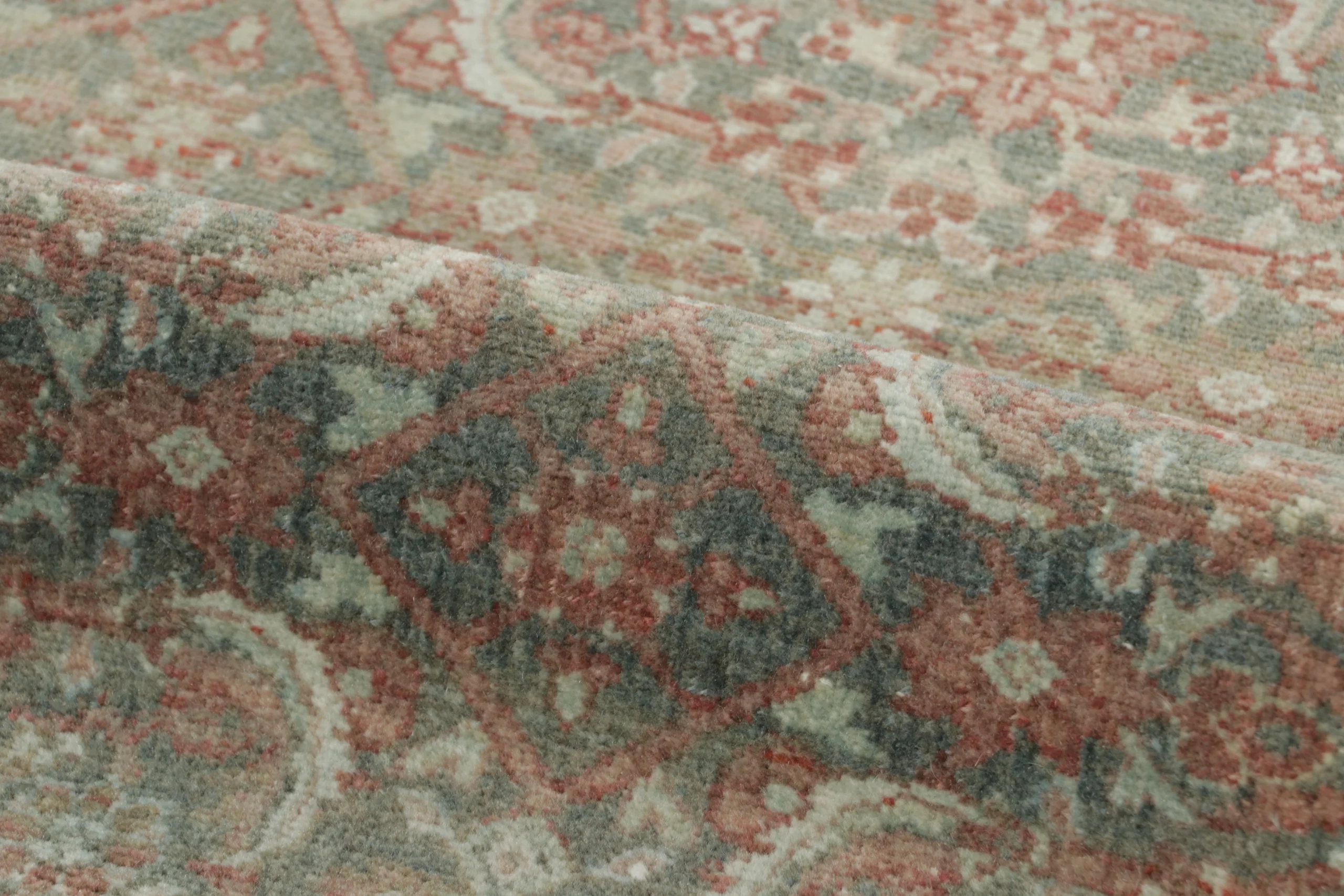 Oversized Antique Persian Mashad Rug