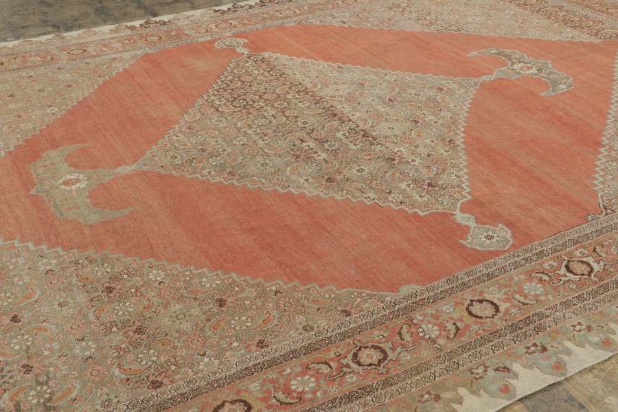 Antique Persian Bidjar Rug