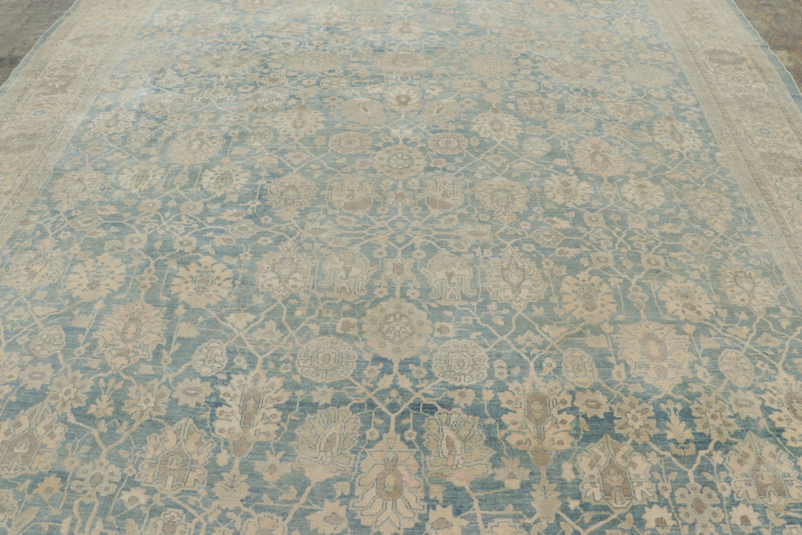Oversized Antique Persian Tabriz Rug