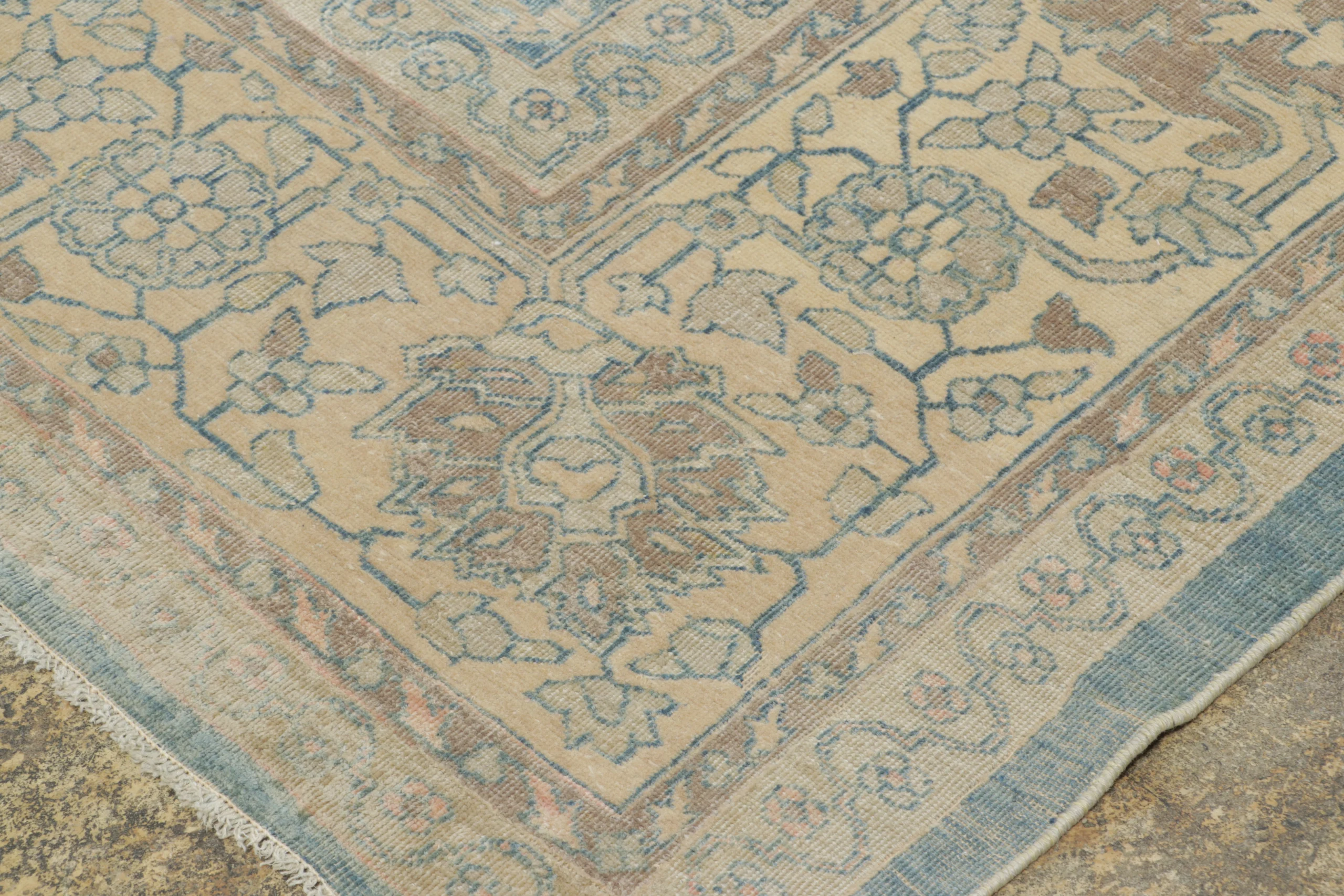 Oversized Antique Persian Tabriz Rug