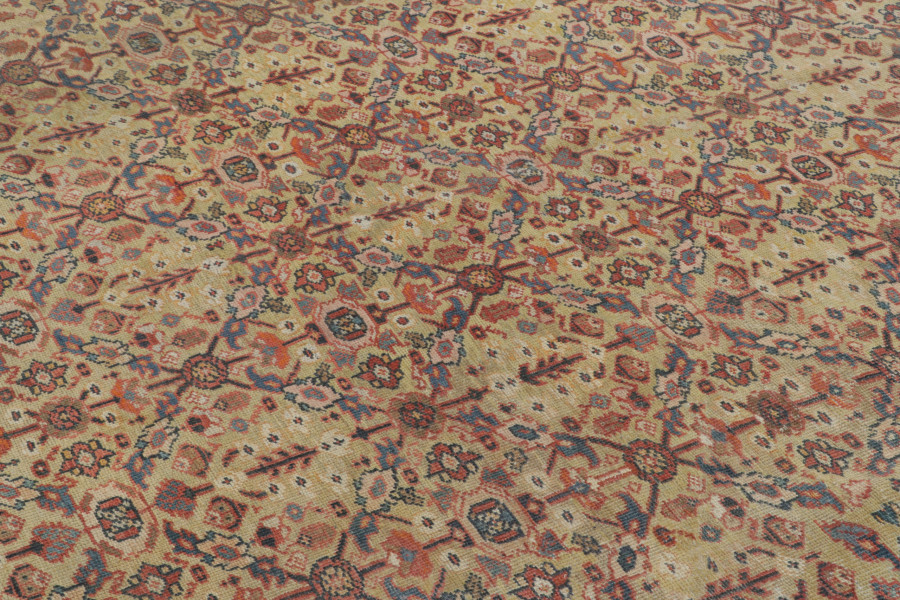 Antique Persian Mahal Rug