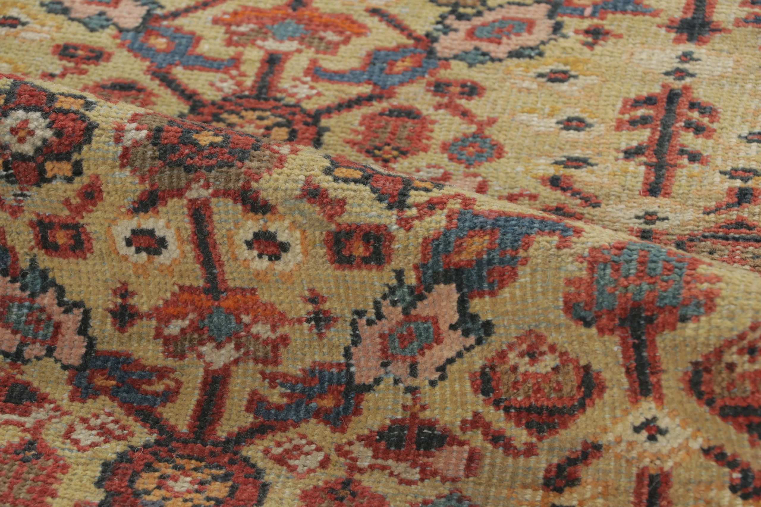 Antique Persian Mahal Rug