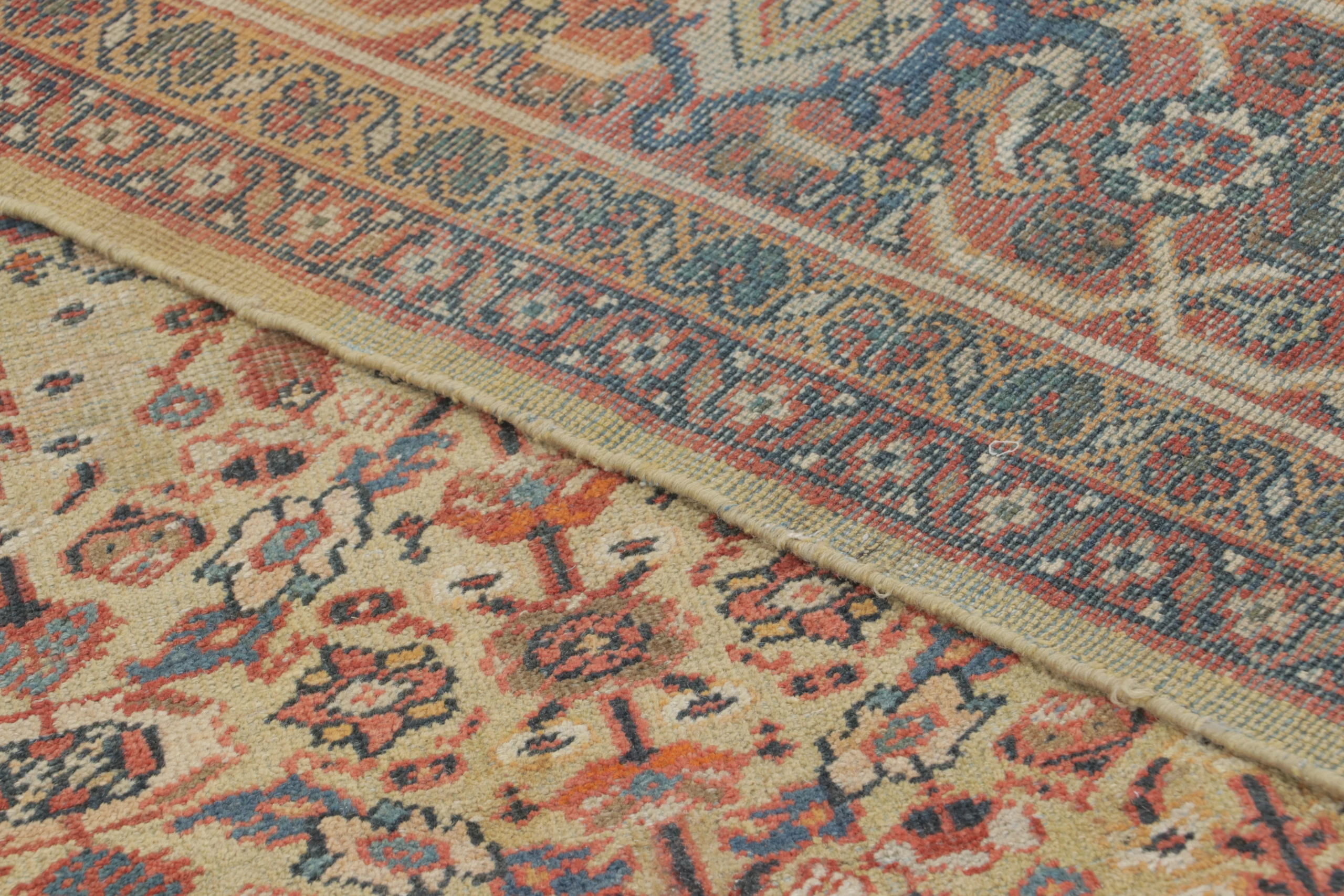 Antique Persian Mahal Rug