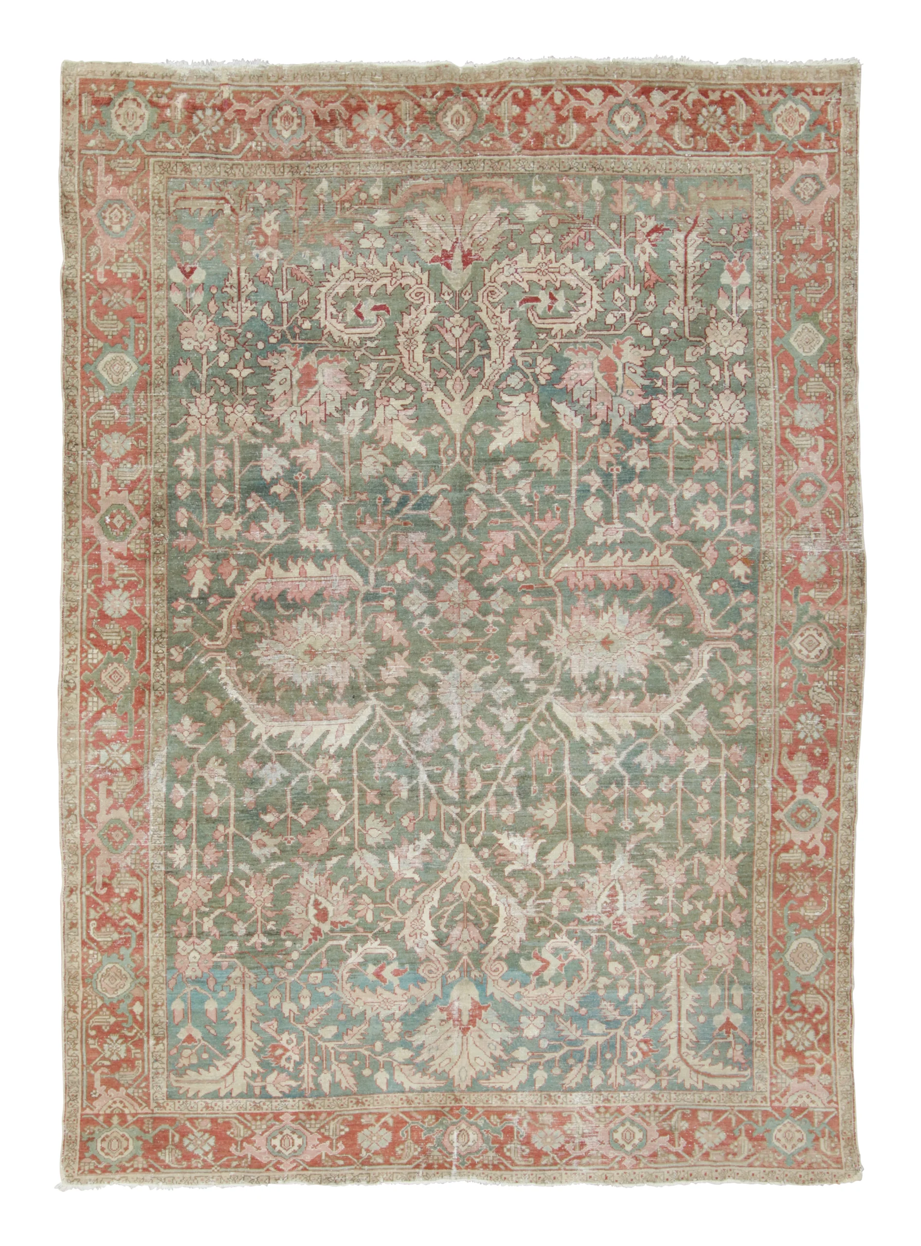 Antique Persian Karja Rug