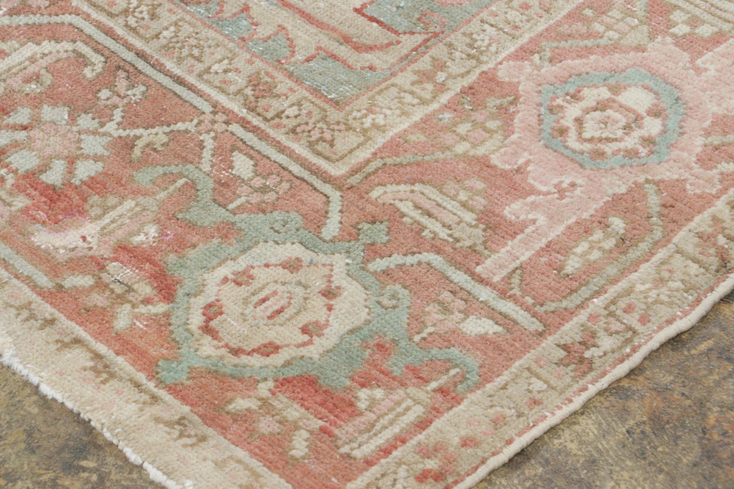 Antique Persian Karja Rug