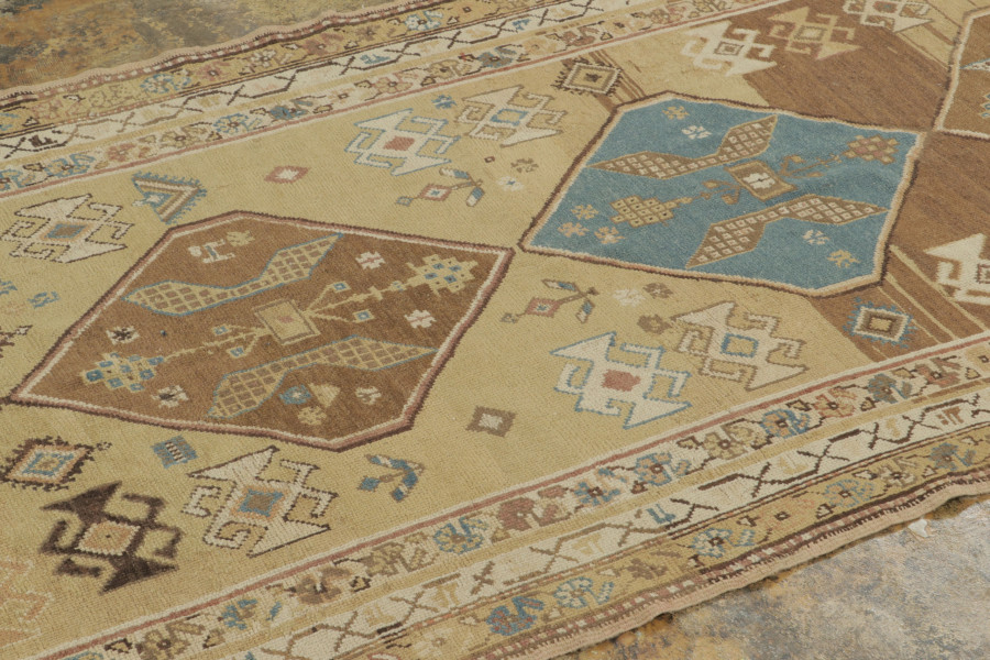 Antique Kurdish Persian Runner