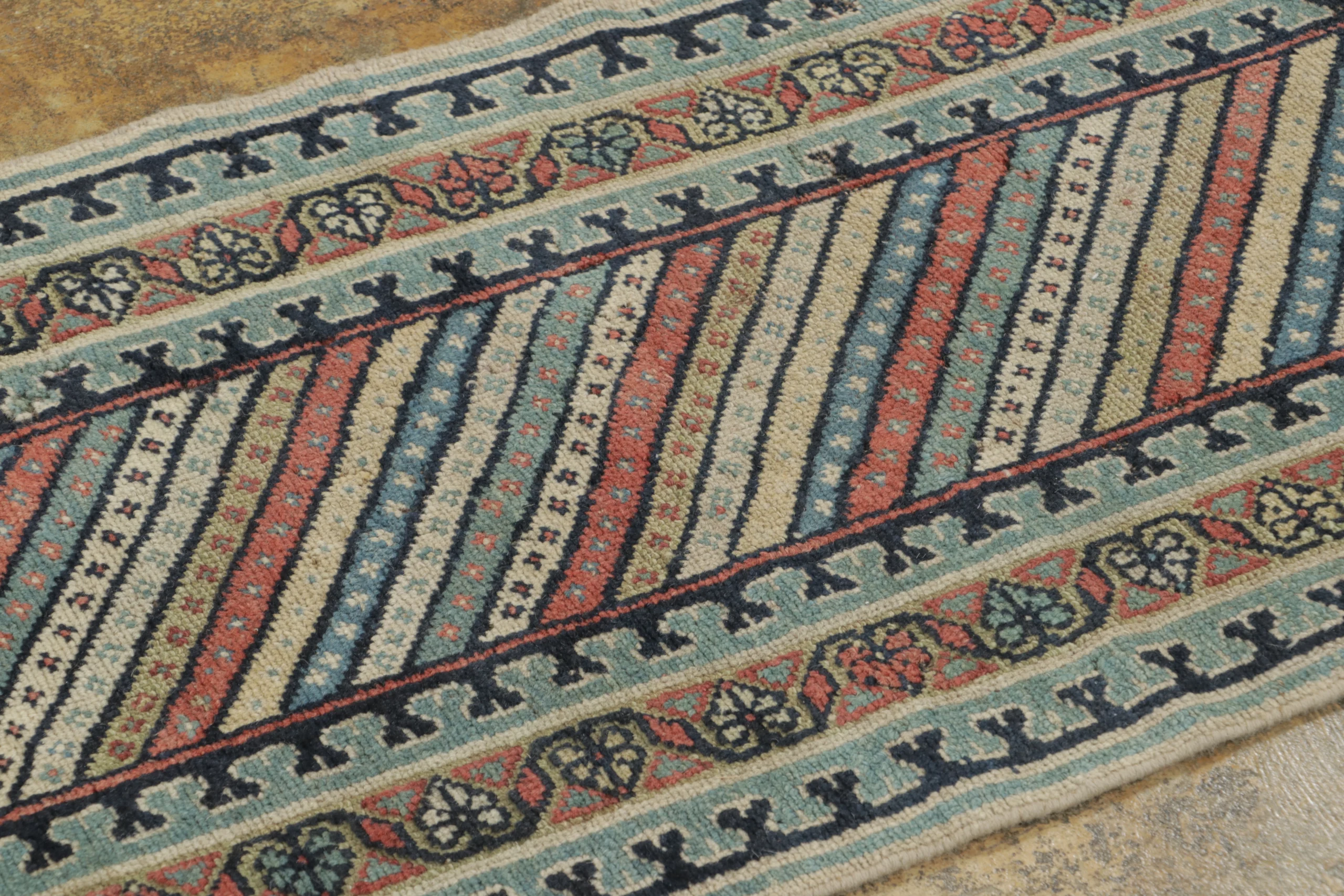 Antique Persian Kurdish Runner