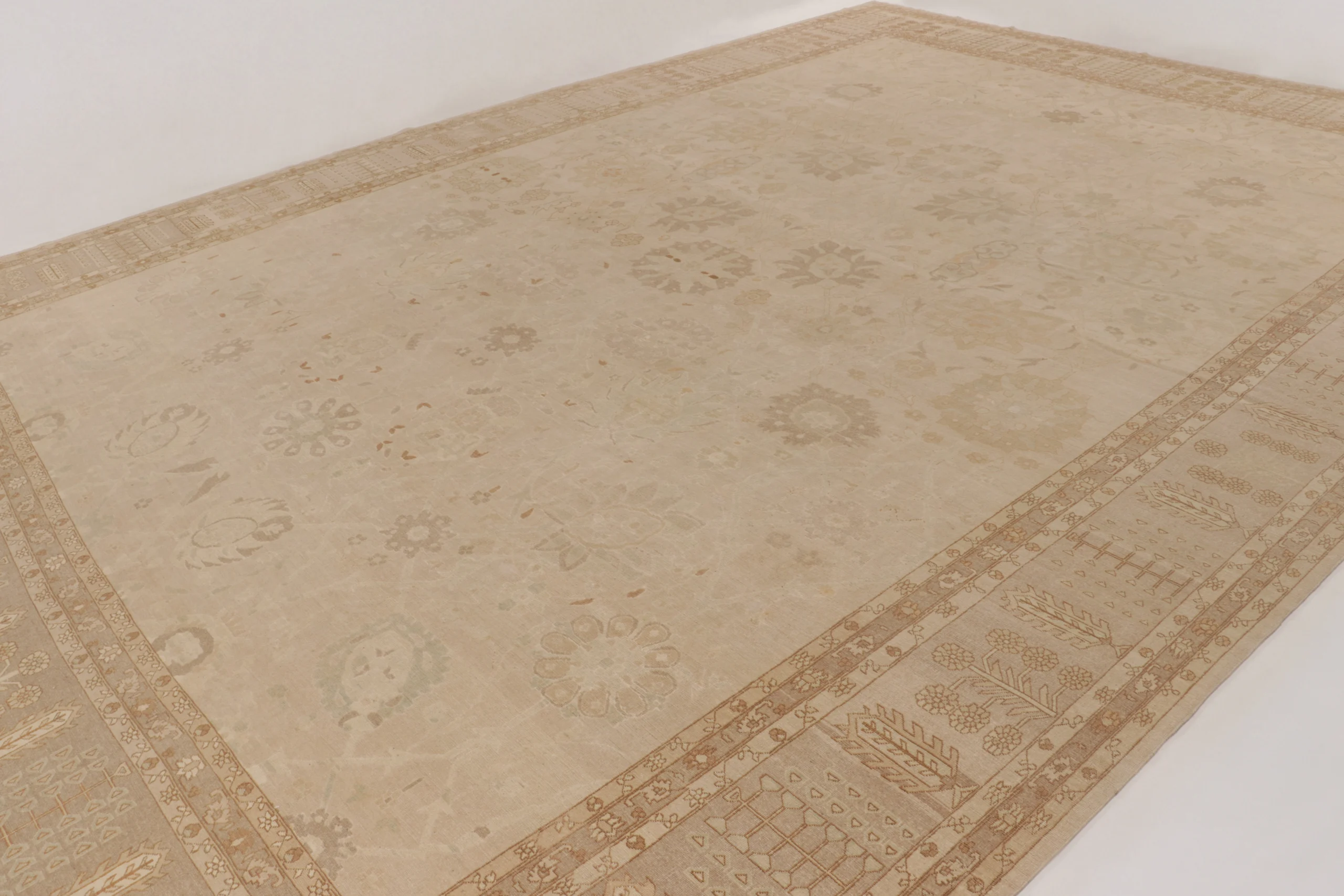 Oversized Vintage Oushak Rug