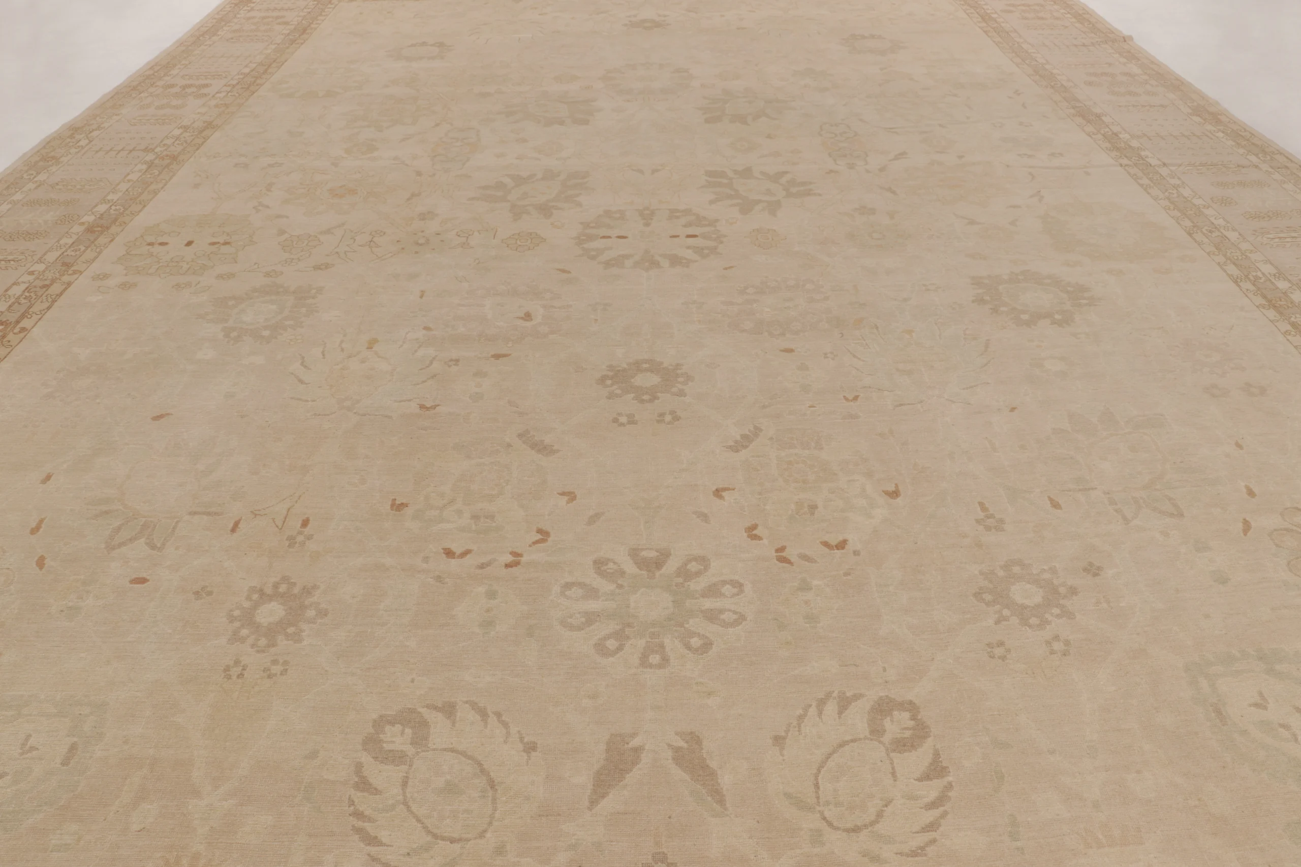 Oversized Vintage Oushak Rug