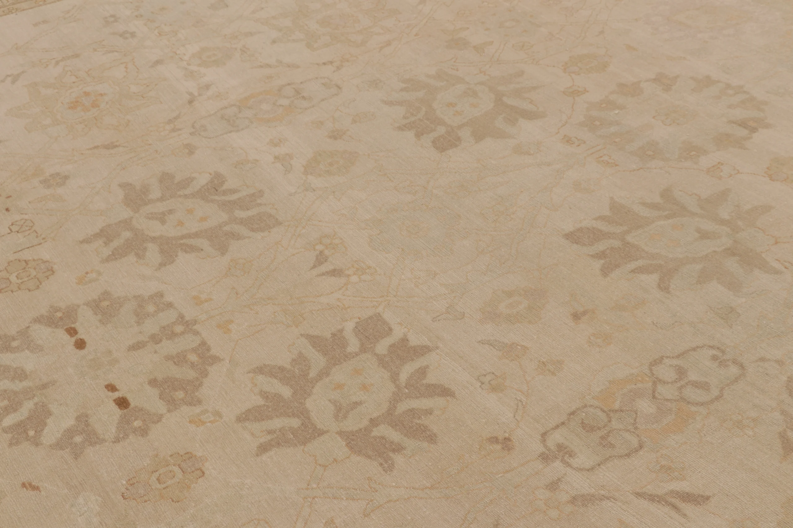 Oversized Vintage Oushak Rug