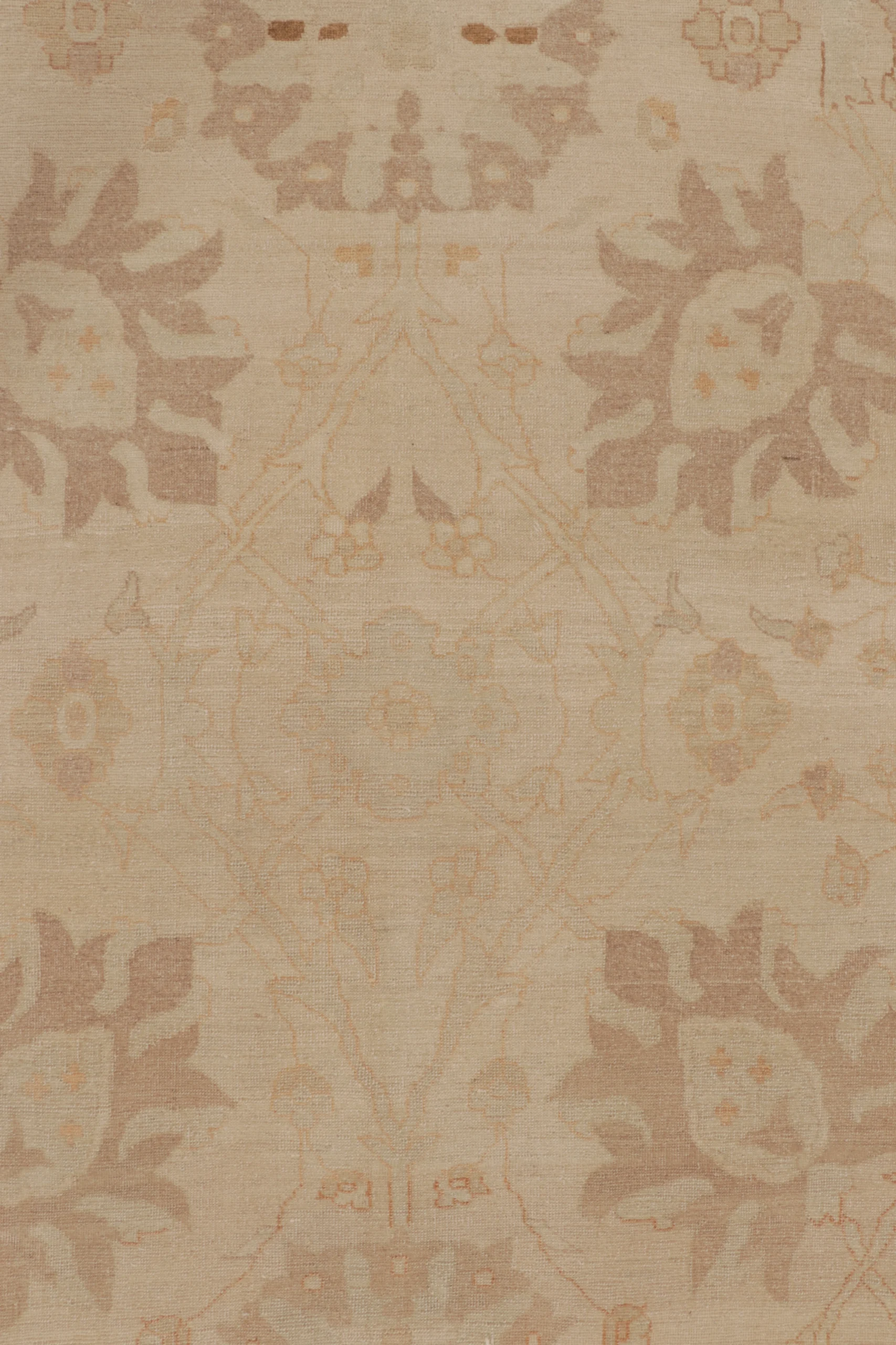 Oversized Vintage Oushak Rug