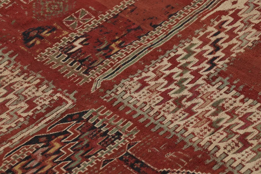 Antique Caucasian Soumak Rug