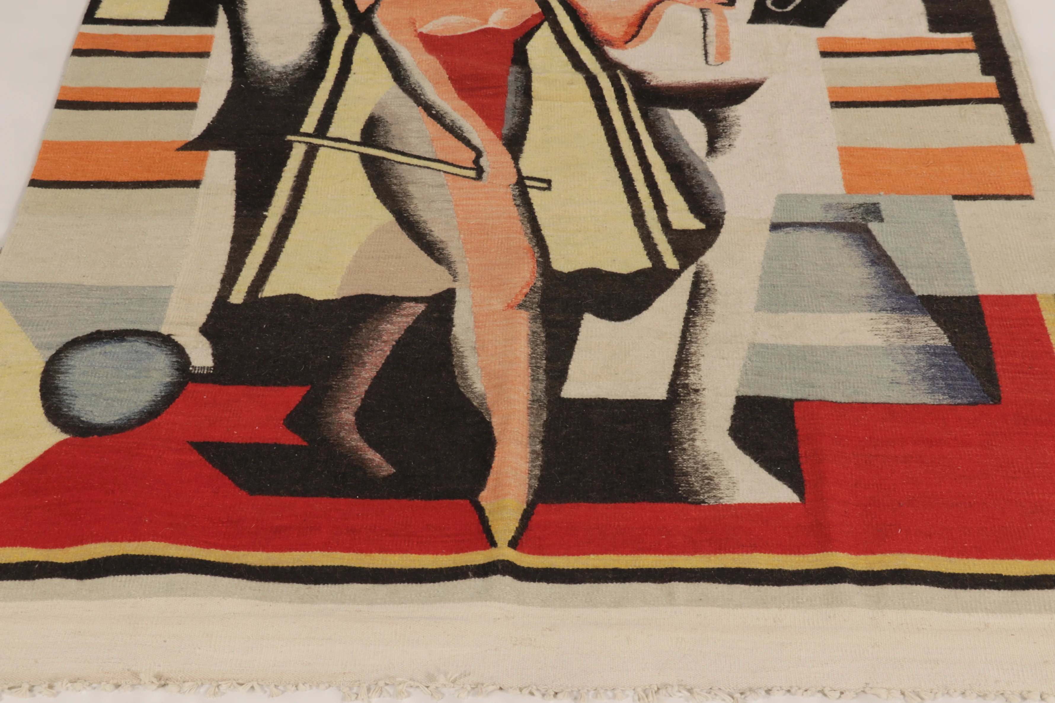 Signed Antique Jean Metzinger Tapestry
