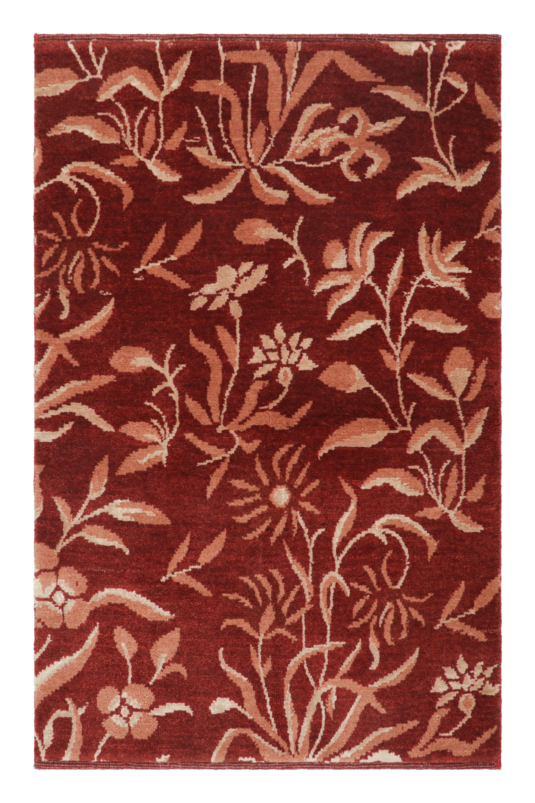 Rug & Kilim’s Modern Floral Custom Rug Sample