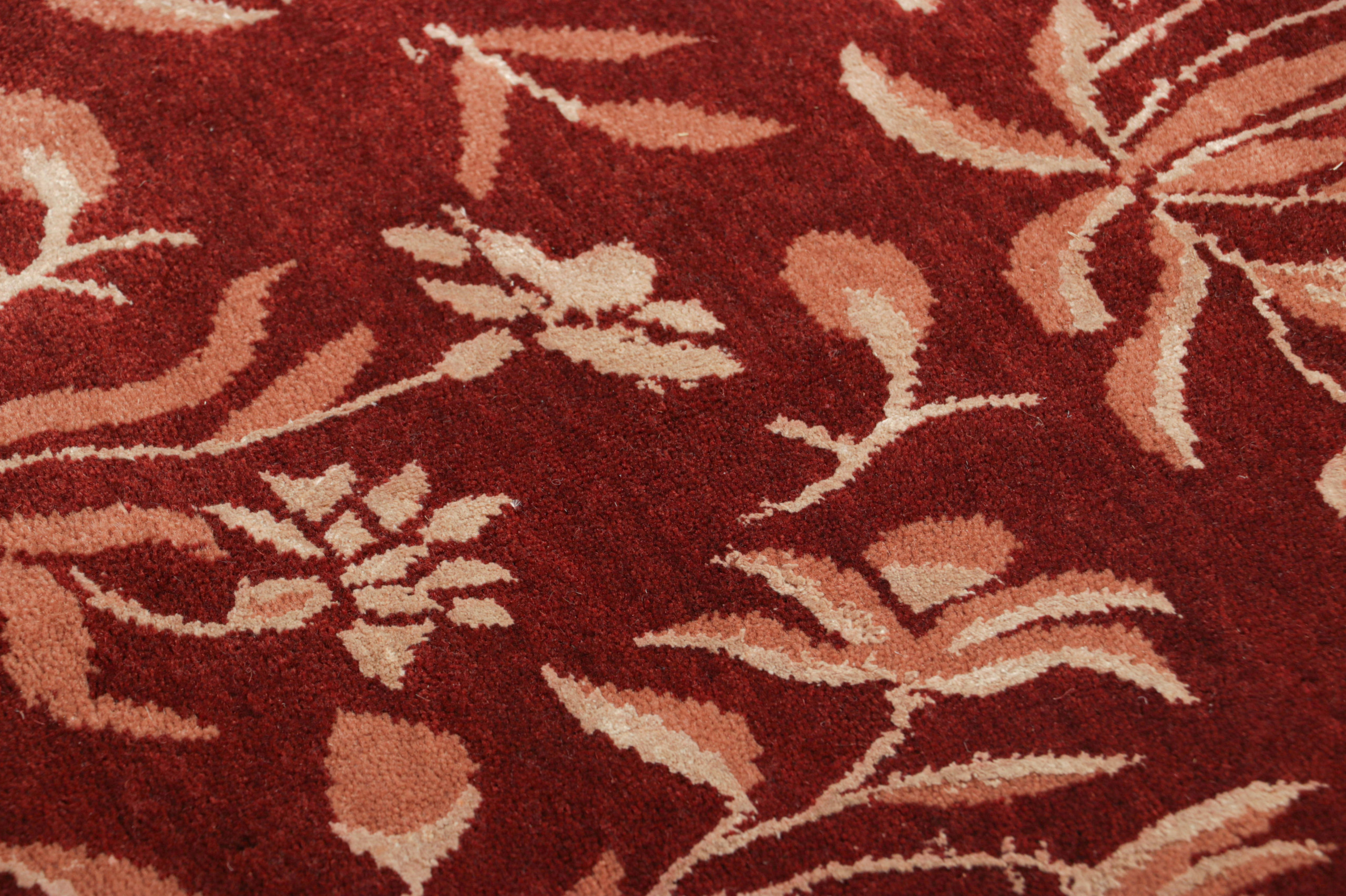 Rug & Kilim’s Modern Floral Custom Rug Sample