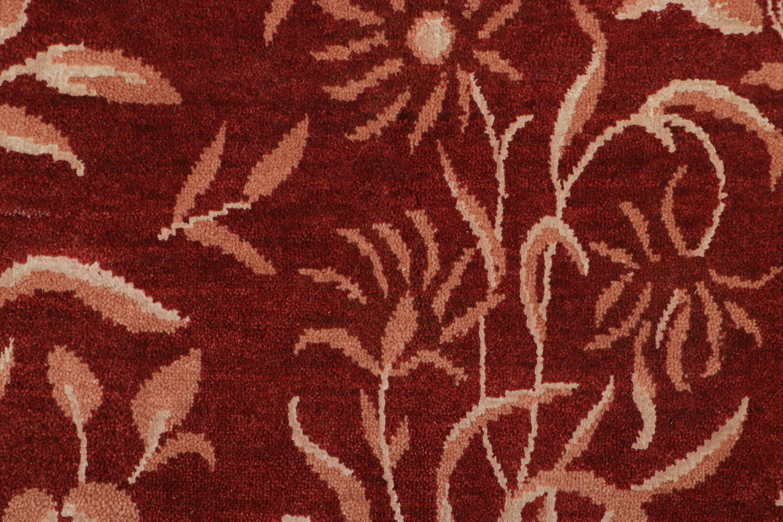 Rug & Kilim’s Modern Floral Custom Rug Sample