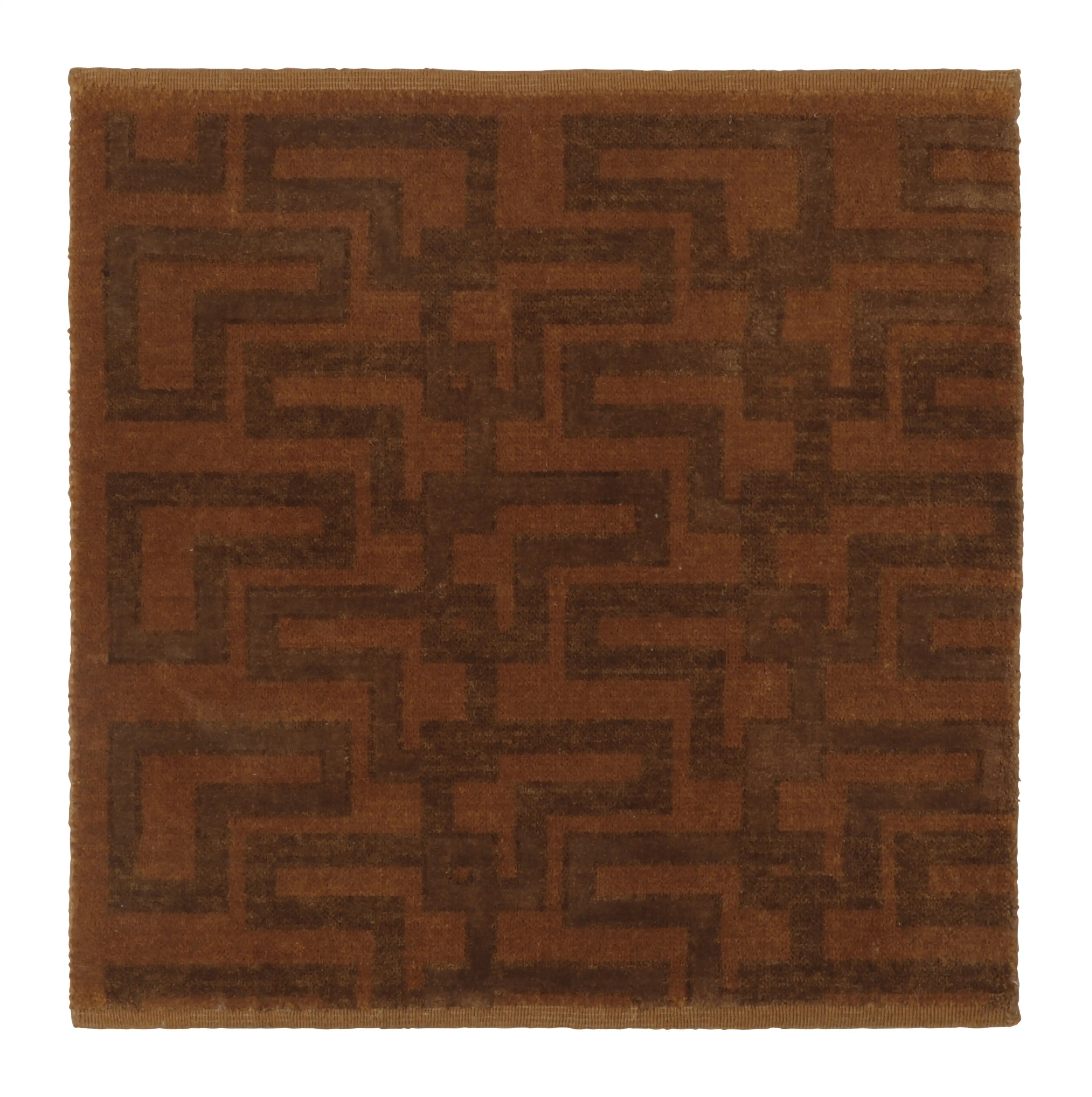 Rug & Kilim’s Contemporary Custom Rug Sample - 5032370