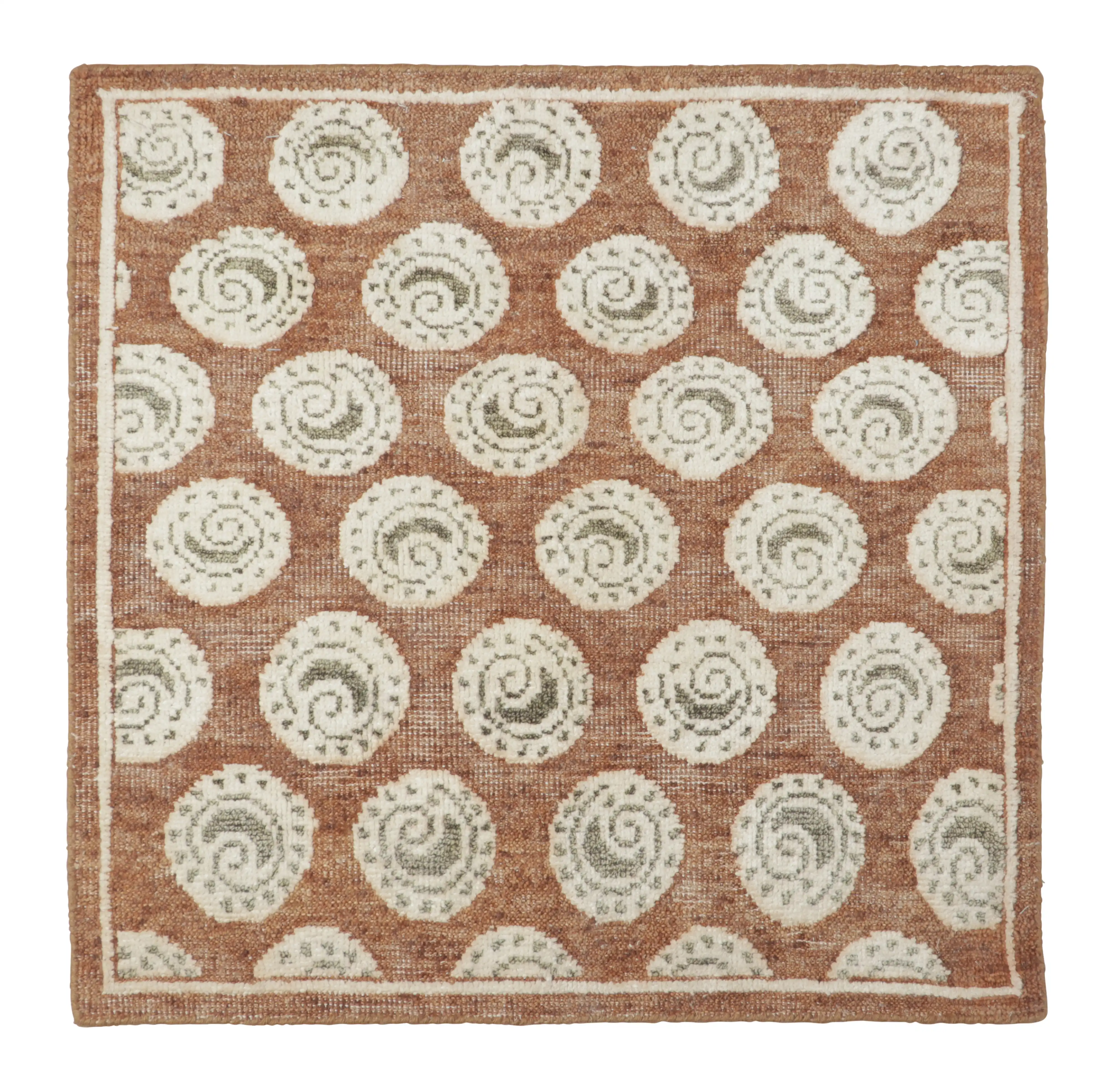 Rug & Kilim’s Block Print Custom Rug Sample - 5032938