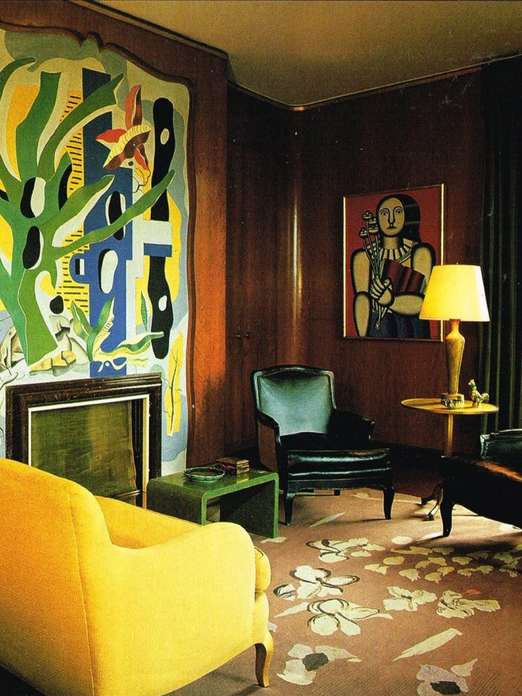Nelson Rockefeller Fifth Avenue Residence - living room