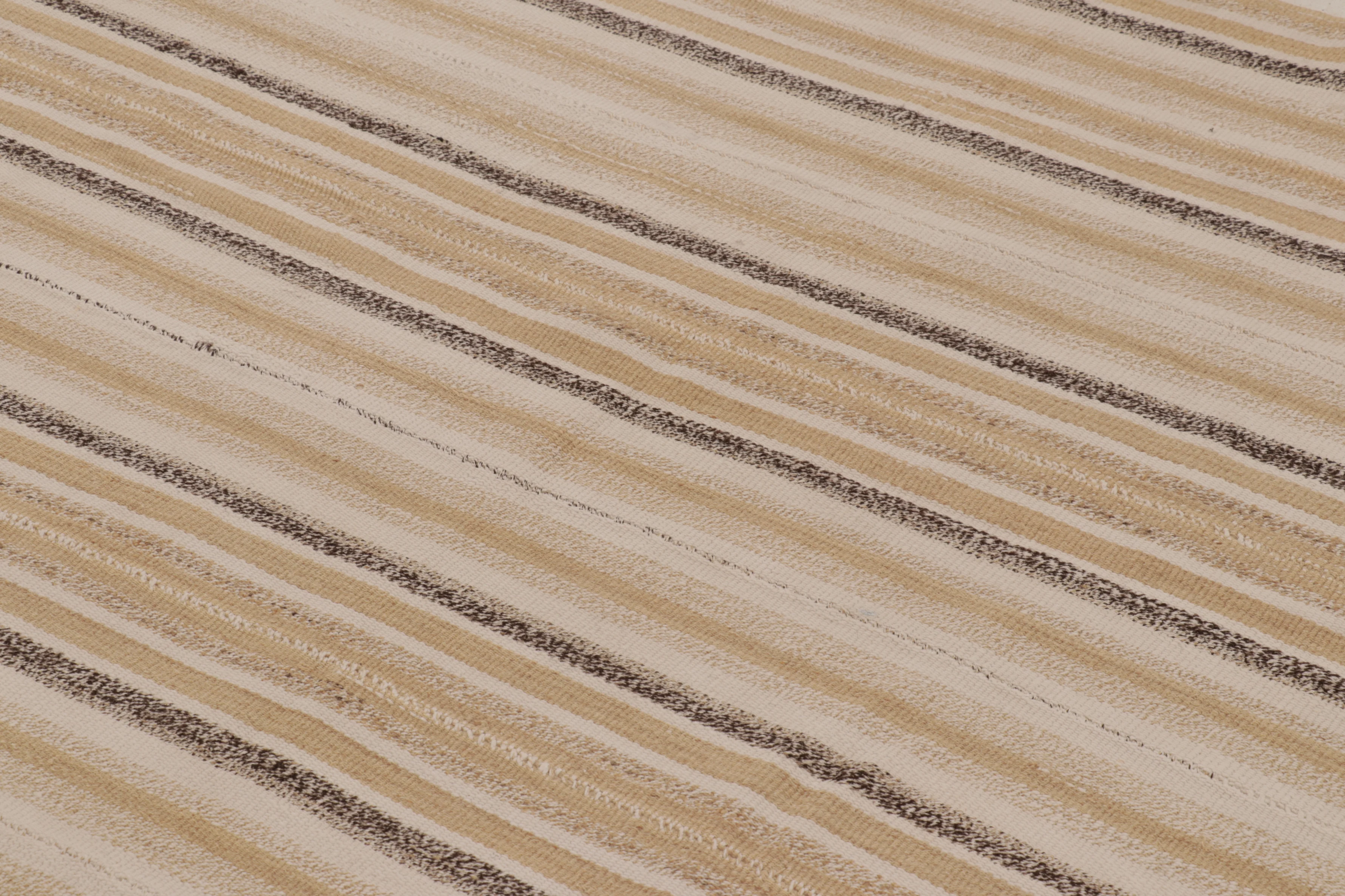 Contemporary Striped Kilim