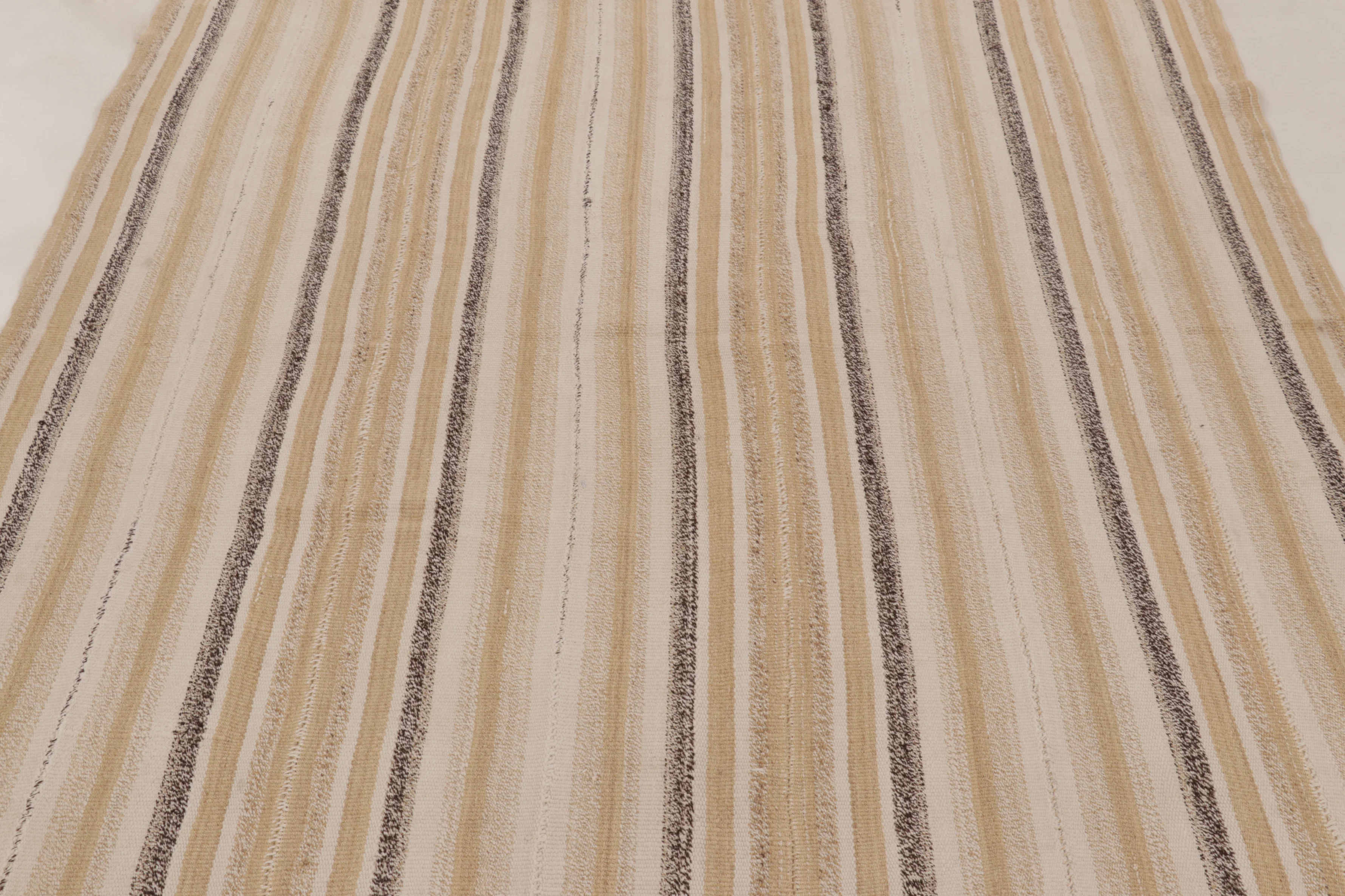 Contemporary Striped Kilim