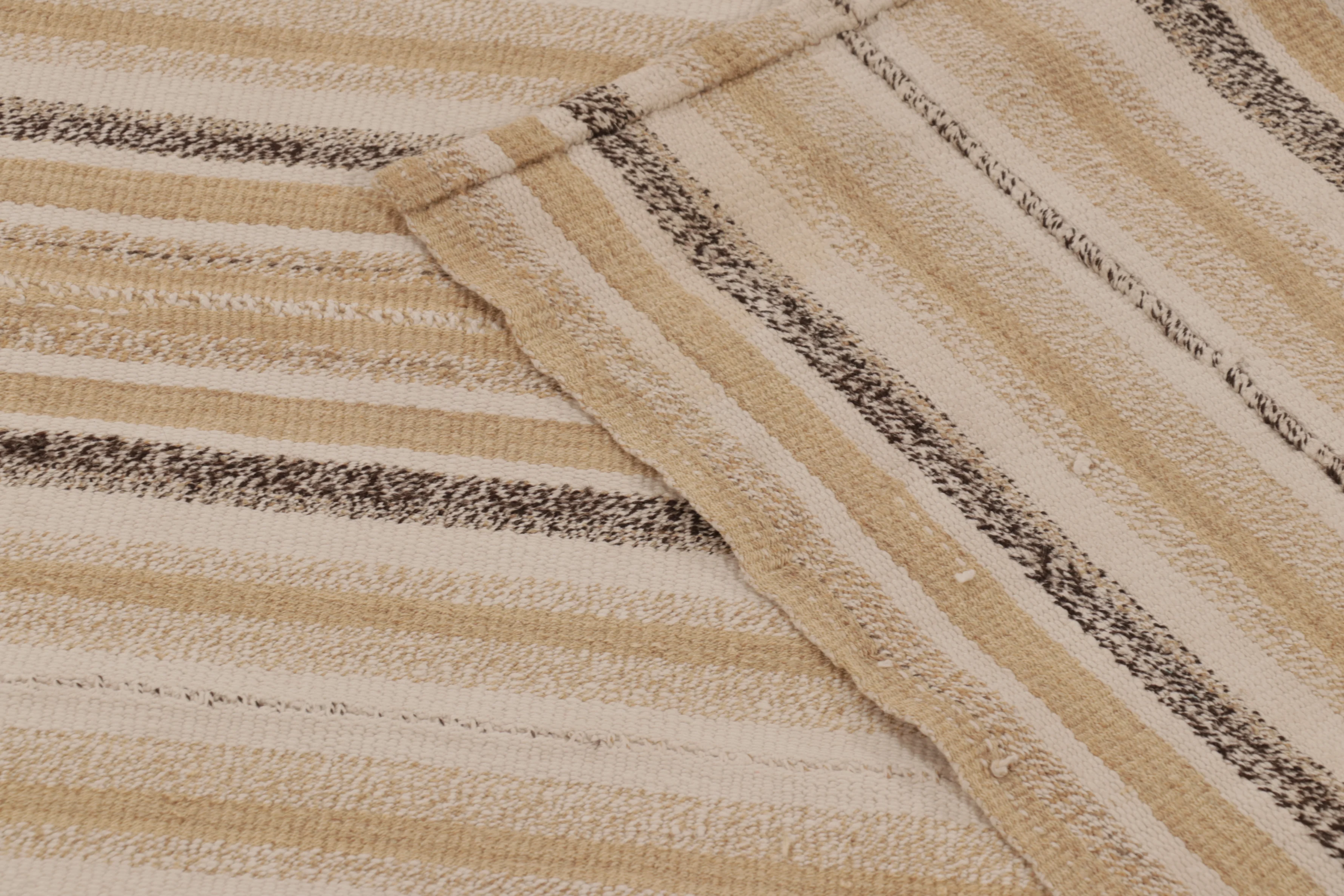 Contemporary Striped Kilim